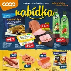 Coop leták - náhled letáku platný od 02.01.2026