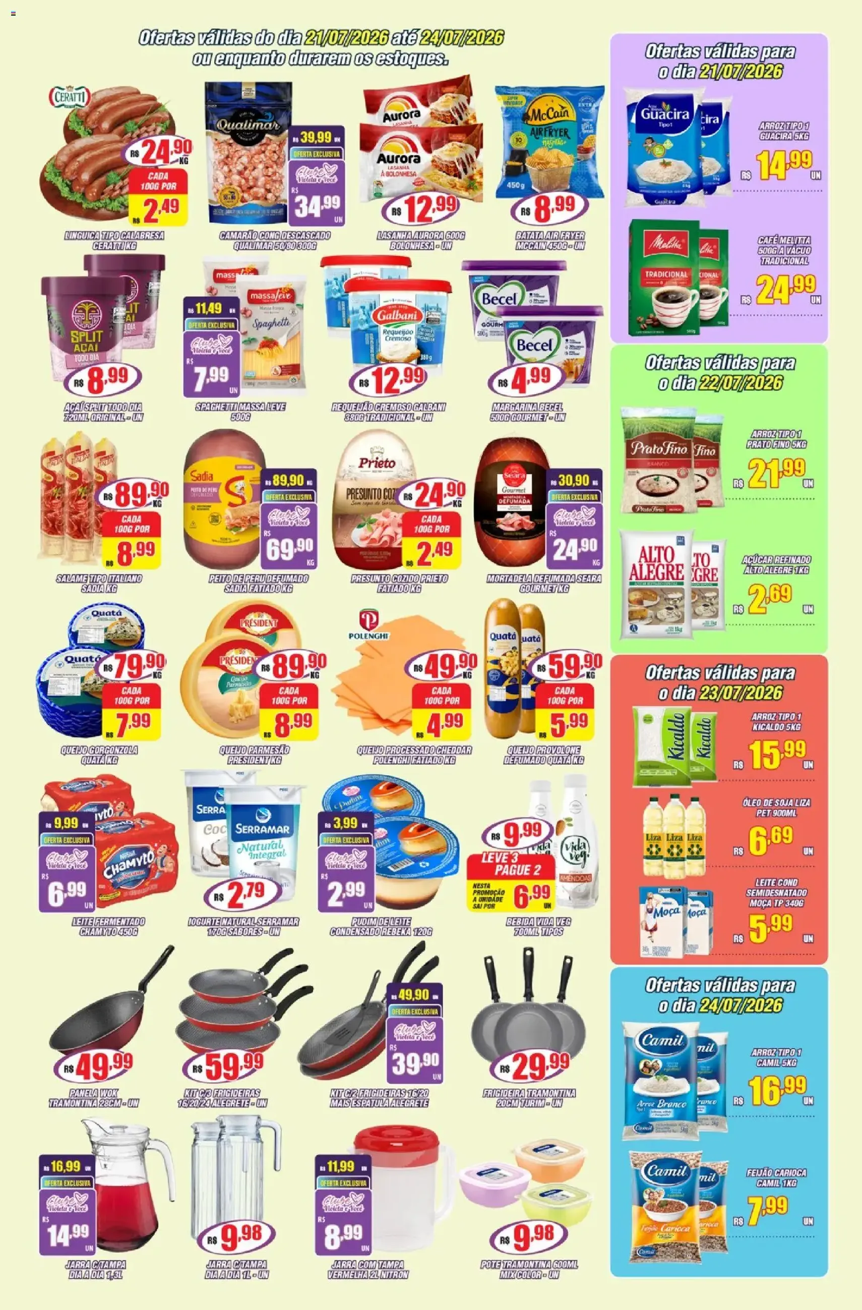 Violeta Supermercados - Ofertas da semana - folheto válido a partir de 21/07/2026 página 2 de 4