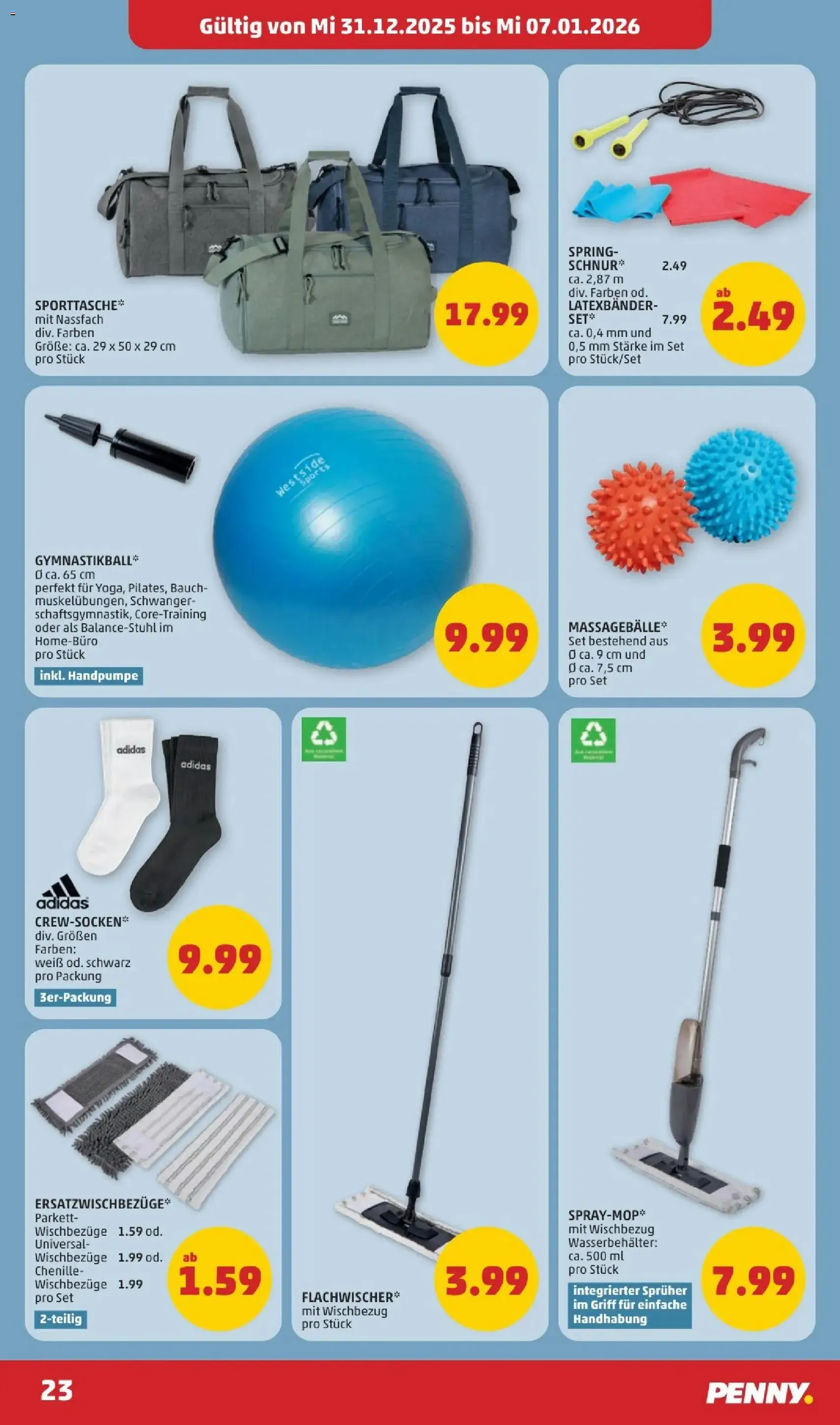 Penny Markt Flugblatt - Gültiger Prospekt ab 31.12.2025, Seite 23 von insgesamt 32