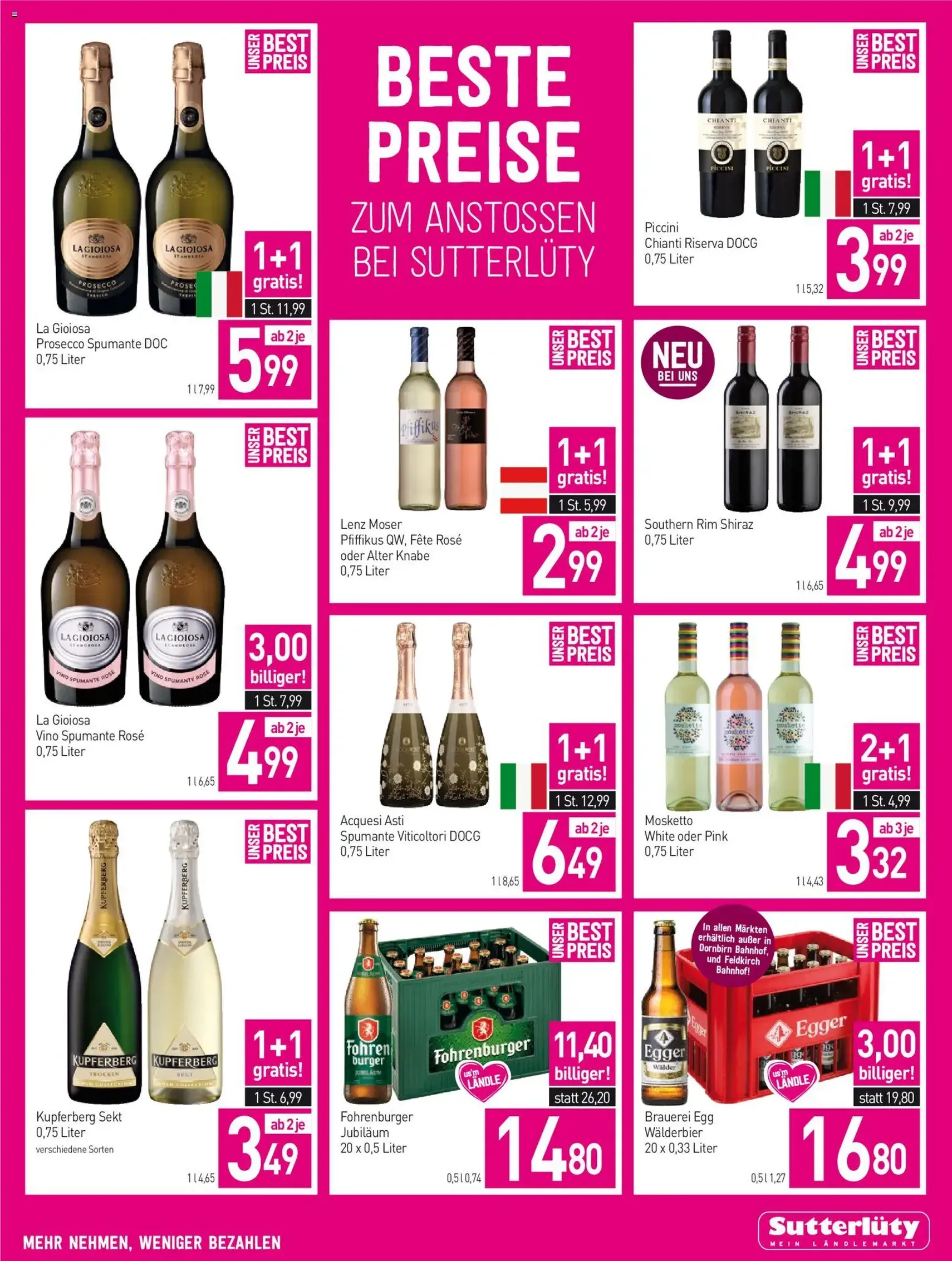 Sutterlüty Flugblatt - Gültiger Prospekt ab 29.01.2026, Seite 5 von insgesamt 20