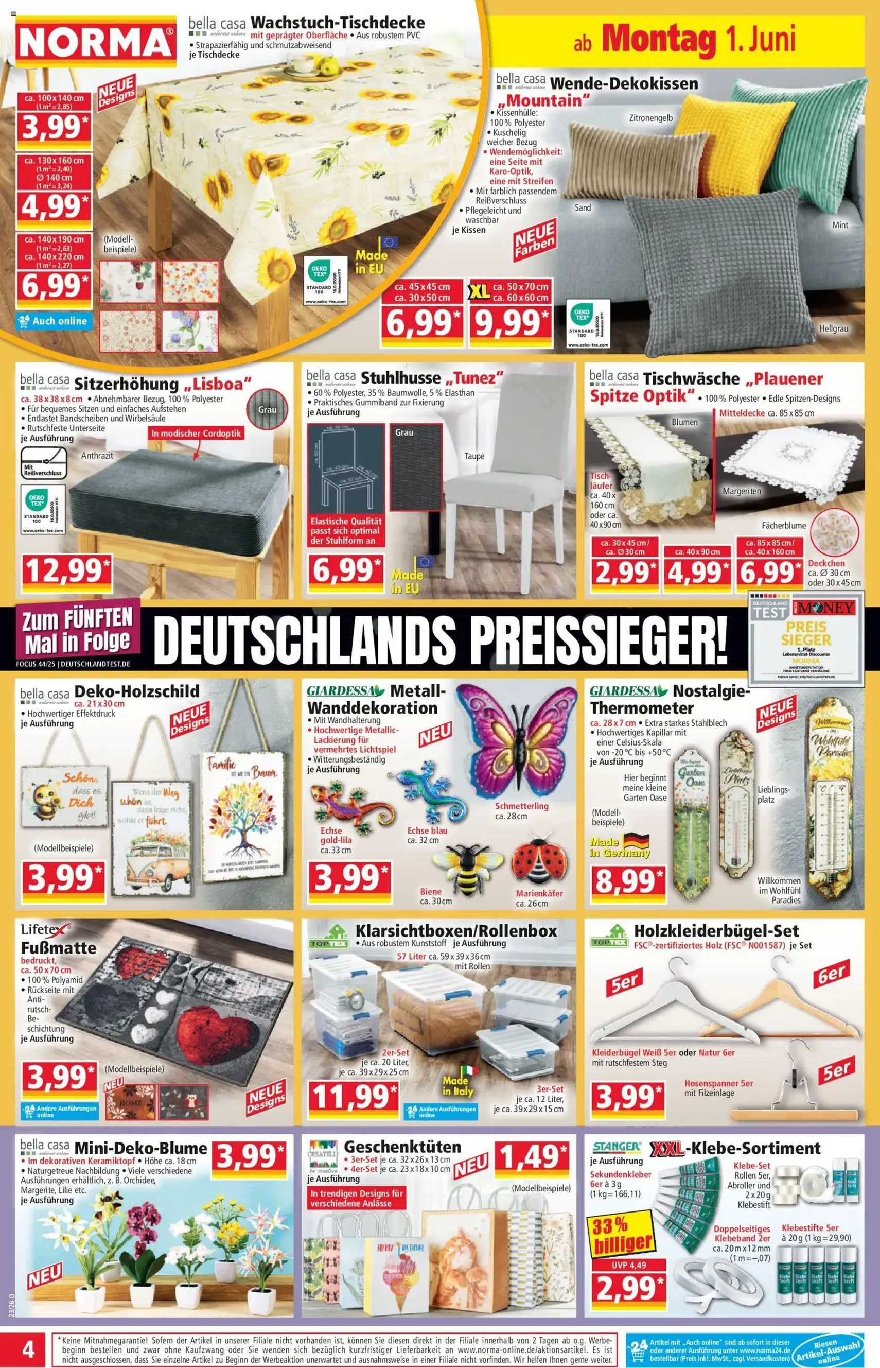Norma Prospekt - Gültiger Prospekt ab 01.06.2026, Seite 4 von insgesamt 21
