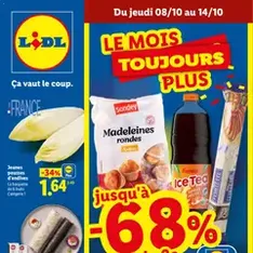 LIDL catalogue - Prévisualisation du catalogue valable à partir du 08/10/2026