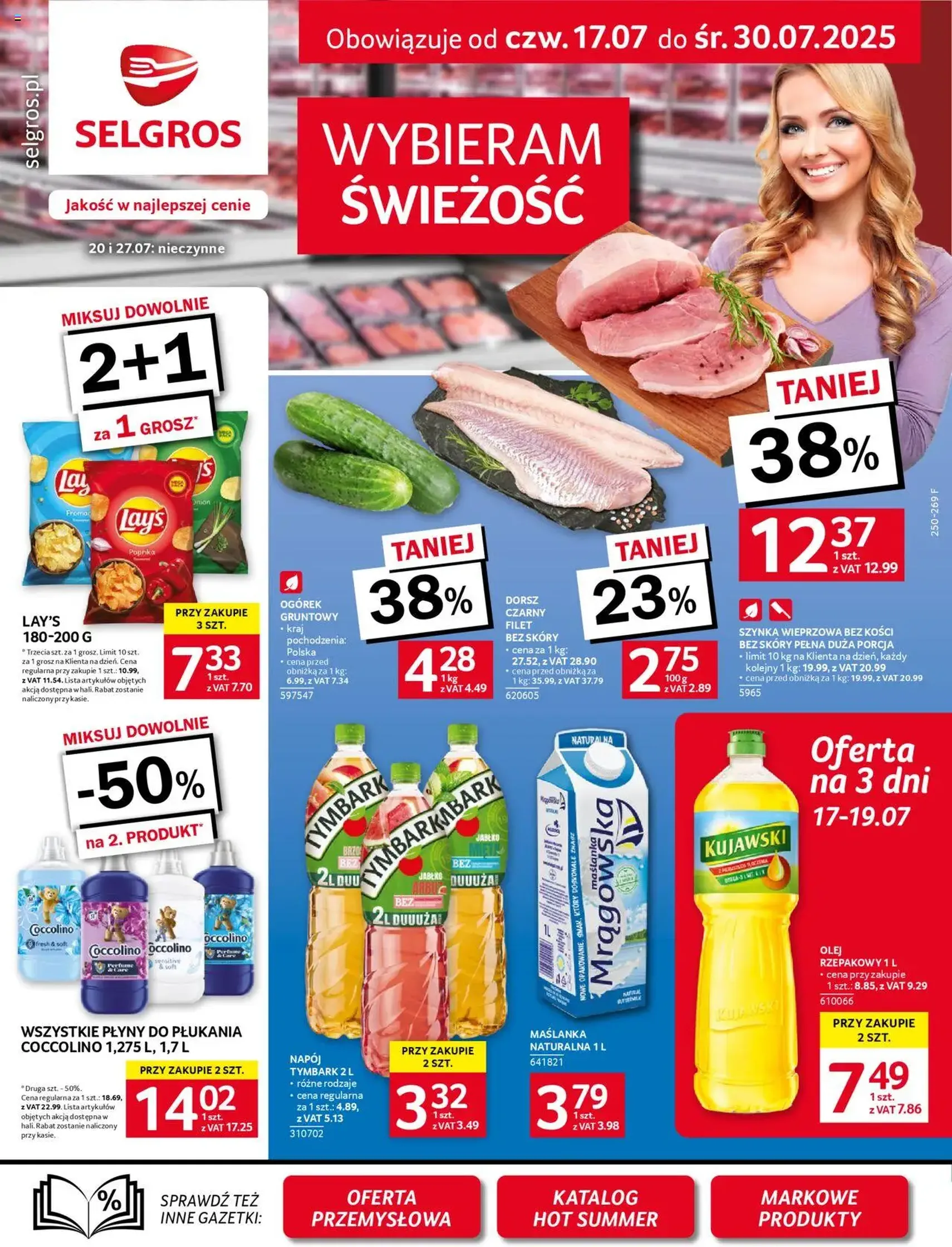 Selgros cash&carry Gazetka - ważny gazetka od 17.07.2025 strona 1 z 32 Selgros cash&carry Gazetka - ważny gazetka od 17.07.2025 strona 1 z 32