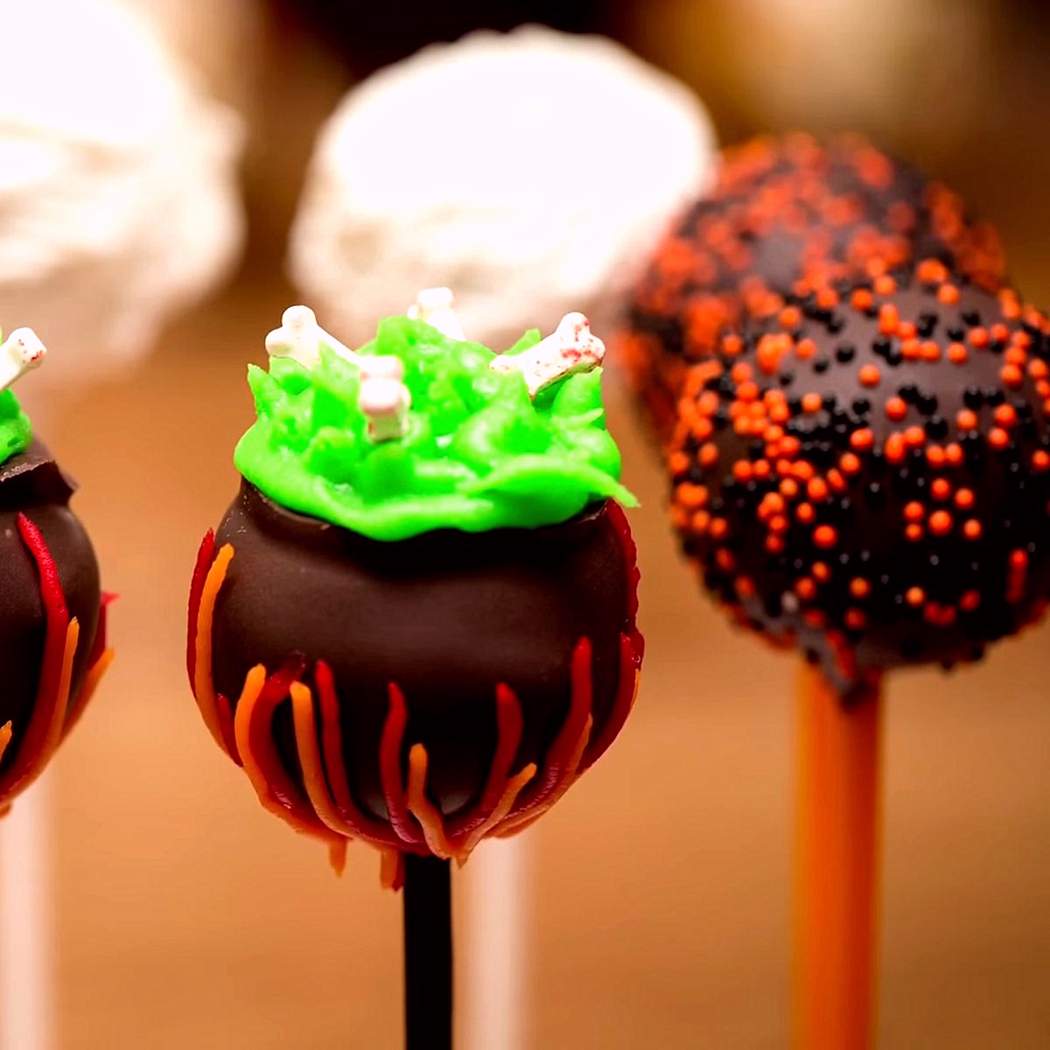 Cake pops na halloween