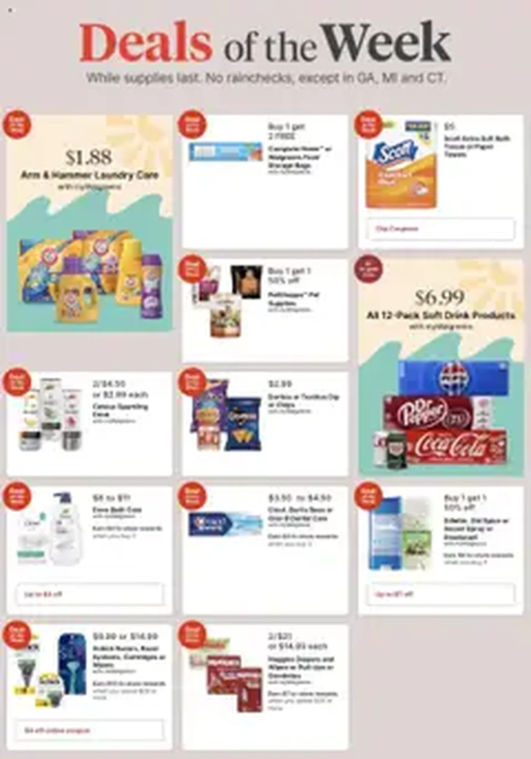 Walgreens Weekly Ad - valid flyer from 06/15/2025, page 1 of 1