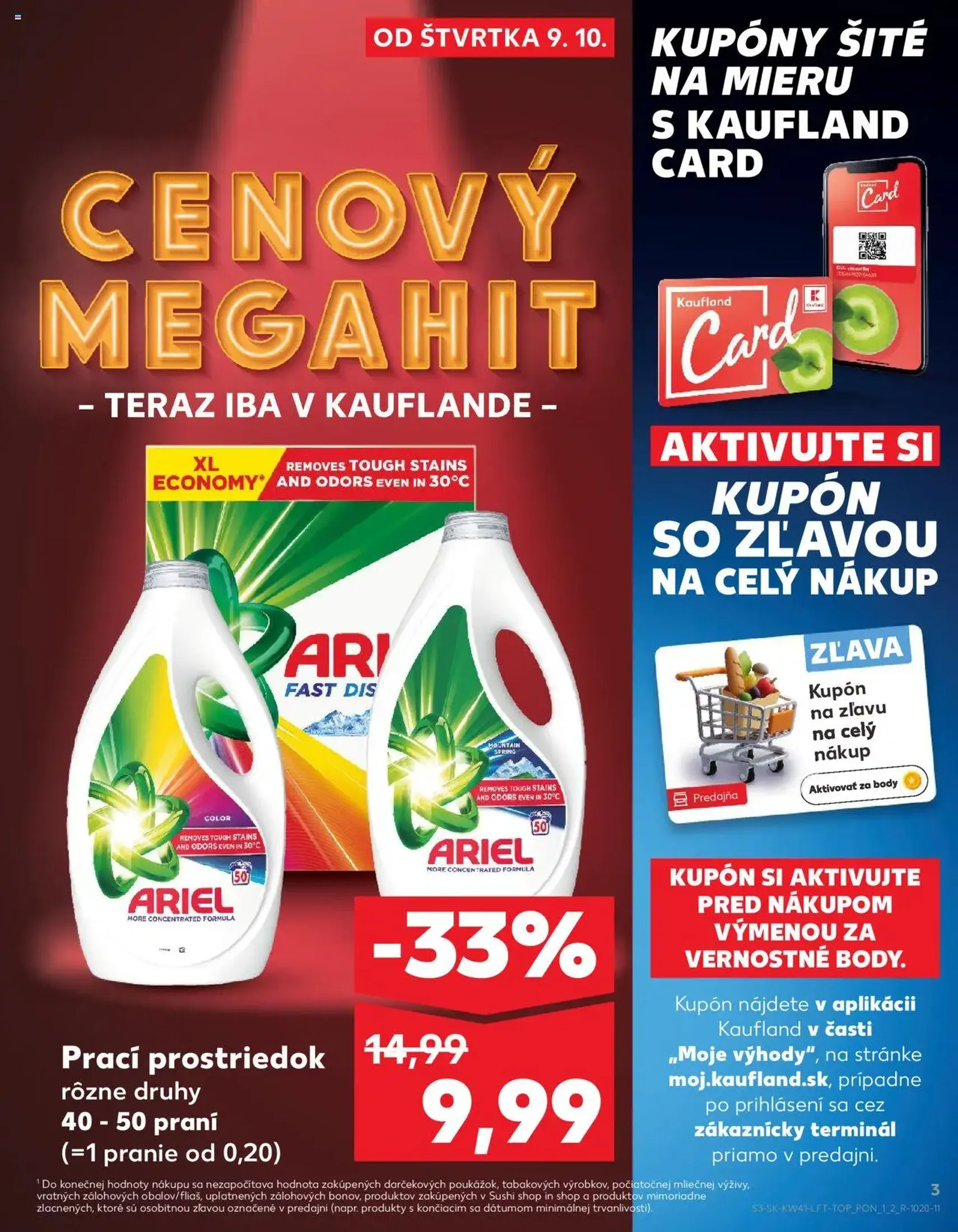 Kaufland Bratislava-Avion - platný leták od 09.10.2025 strana 3 z 80