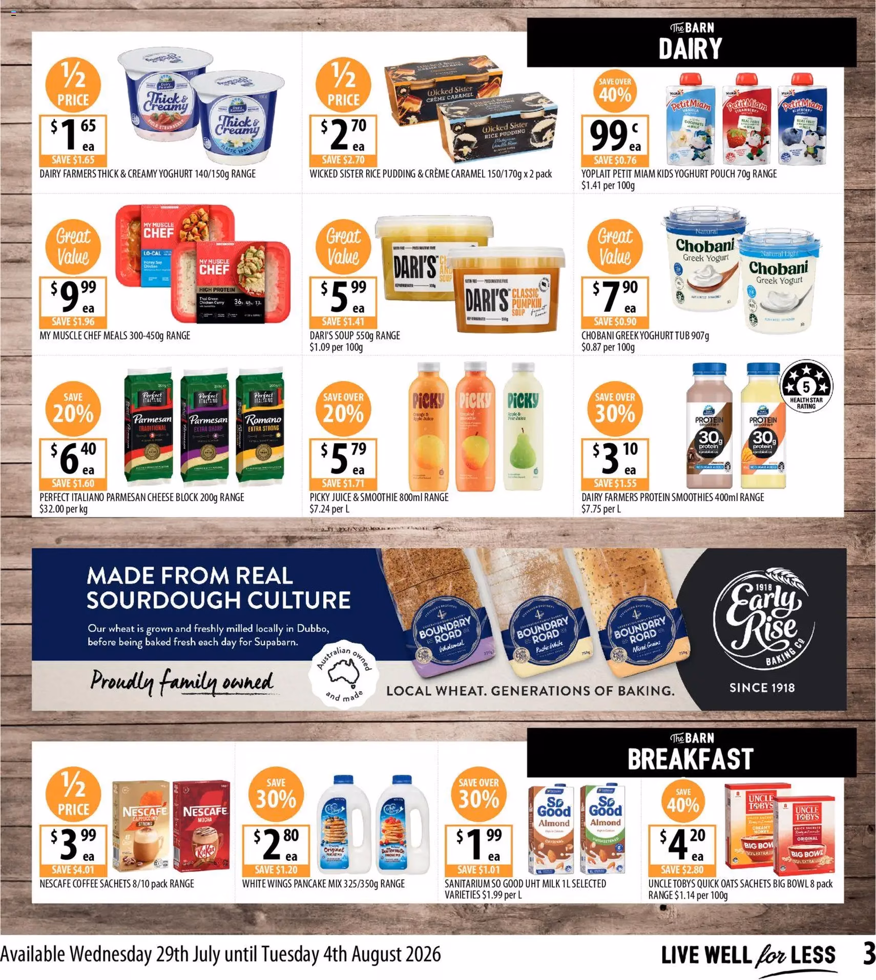 Supabarn catalogue - valid flyer from 29/07/2026, page 3 of 8