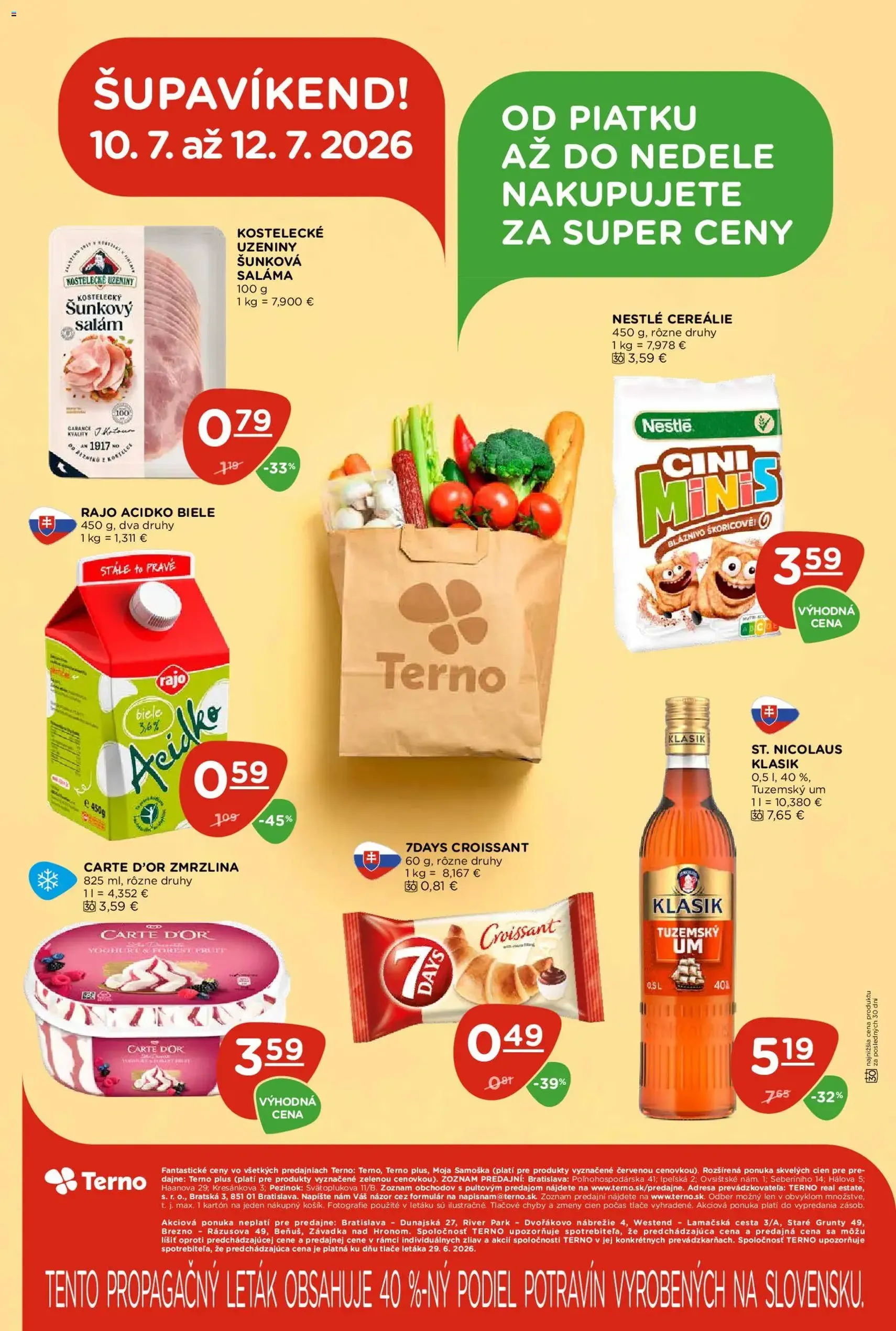 Terno leták - platný leták od 09.07.2026 strana 28 z 29