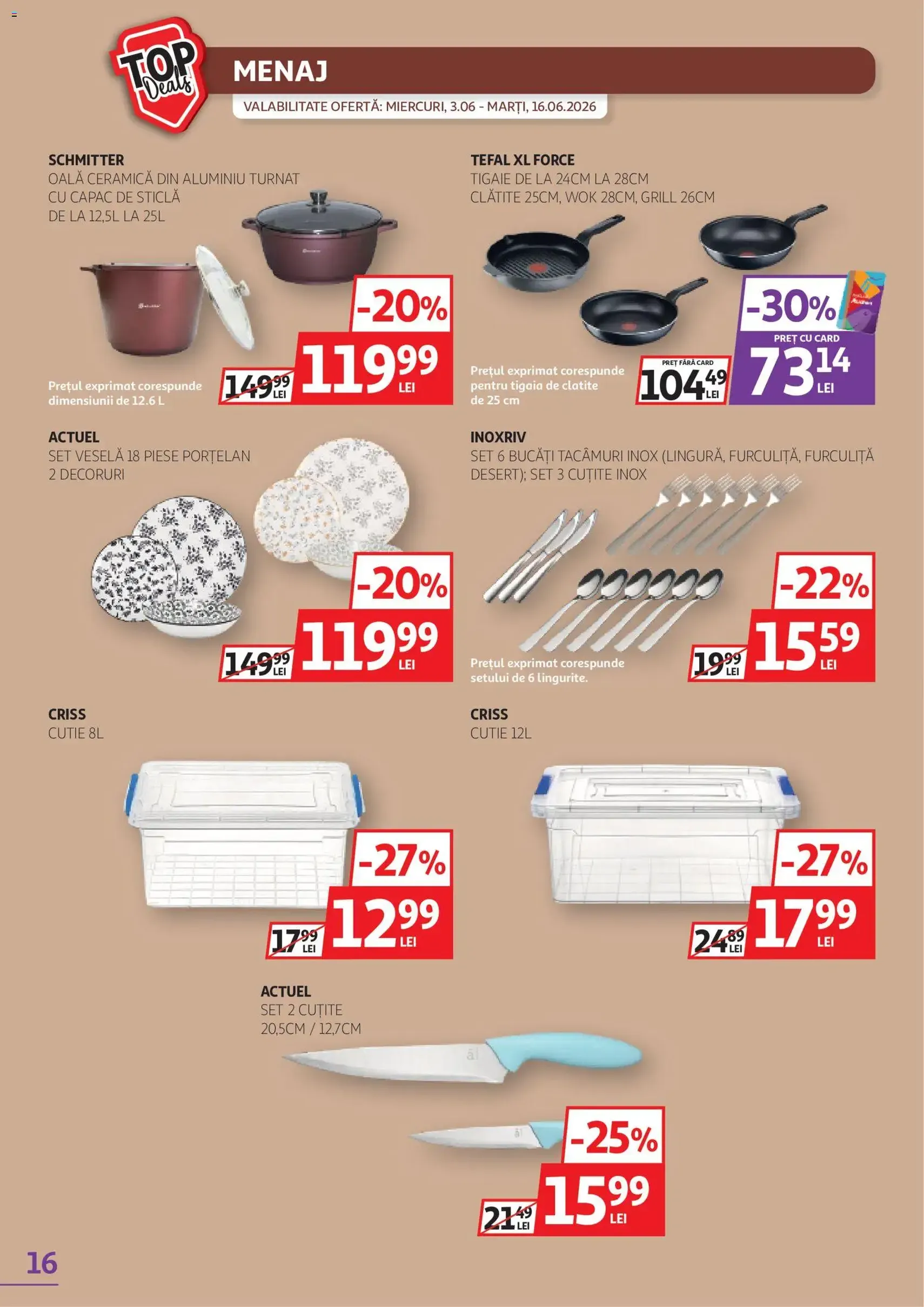 Auchan Catalog - cataloage valabile începând cu 03.06.2026 pagina 16 din 36