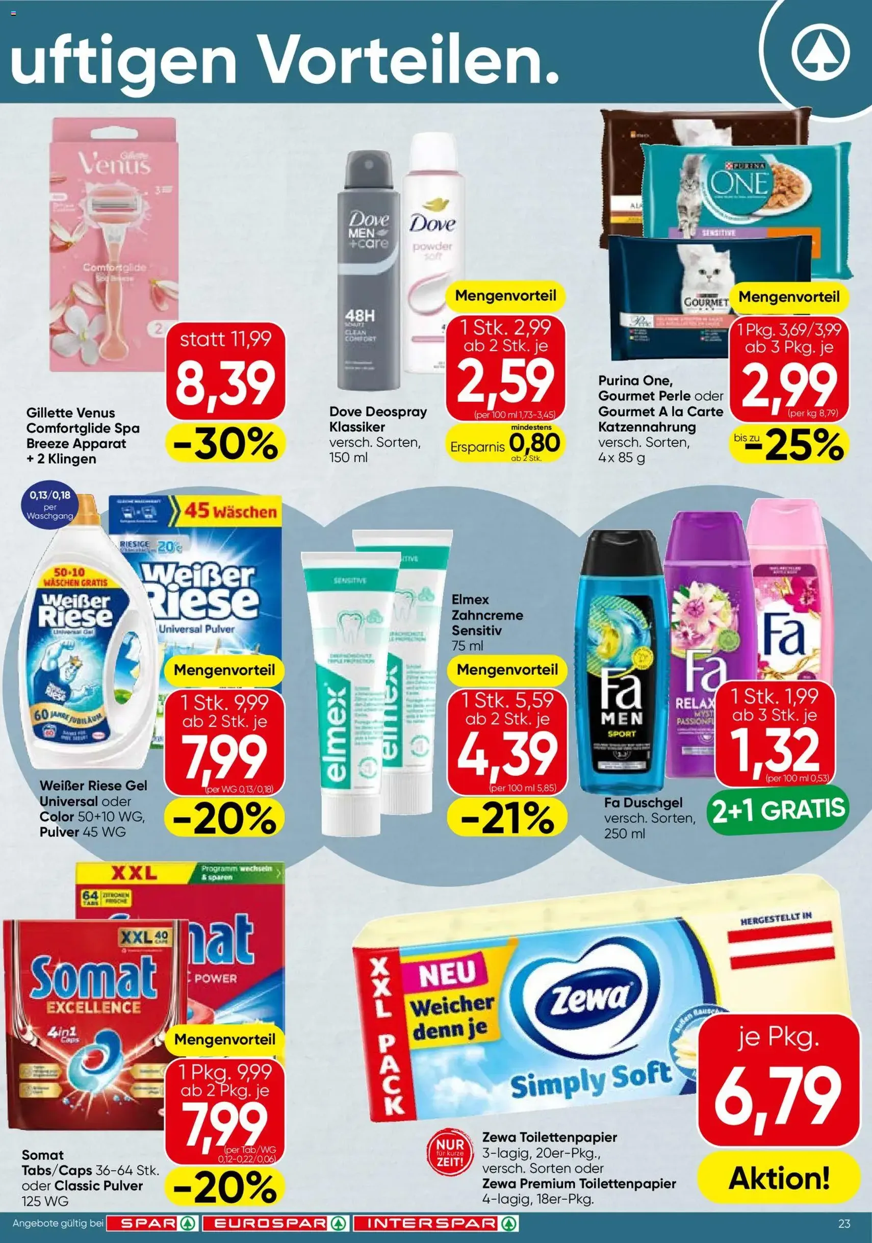 Spar - Flugblatt - Gültiger Prospekt ab 10.09.2026, Seite 23 von insgesamt 24