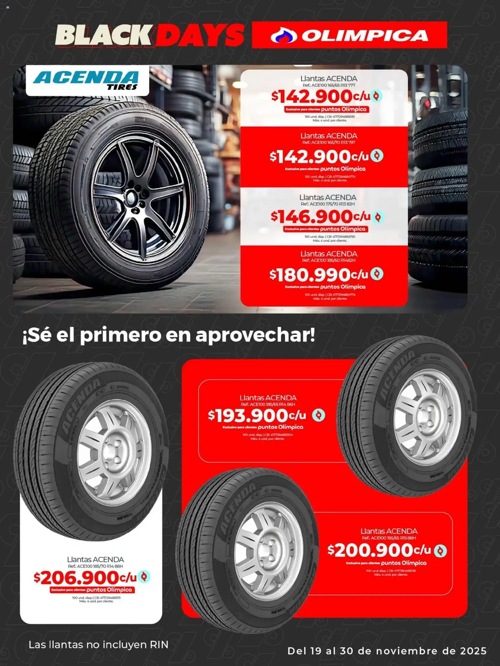 Olímpica - Black Friday - folleto válido desde 19/11/2025 página 28 de 31