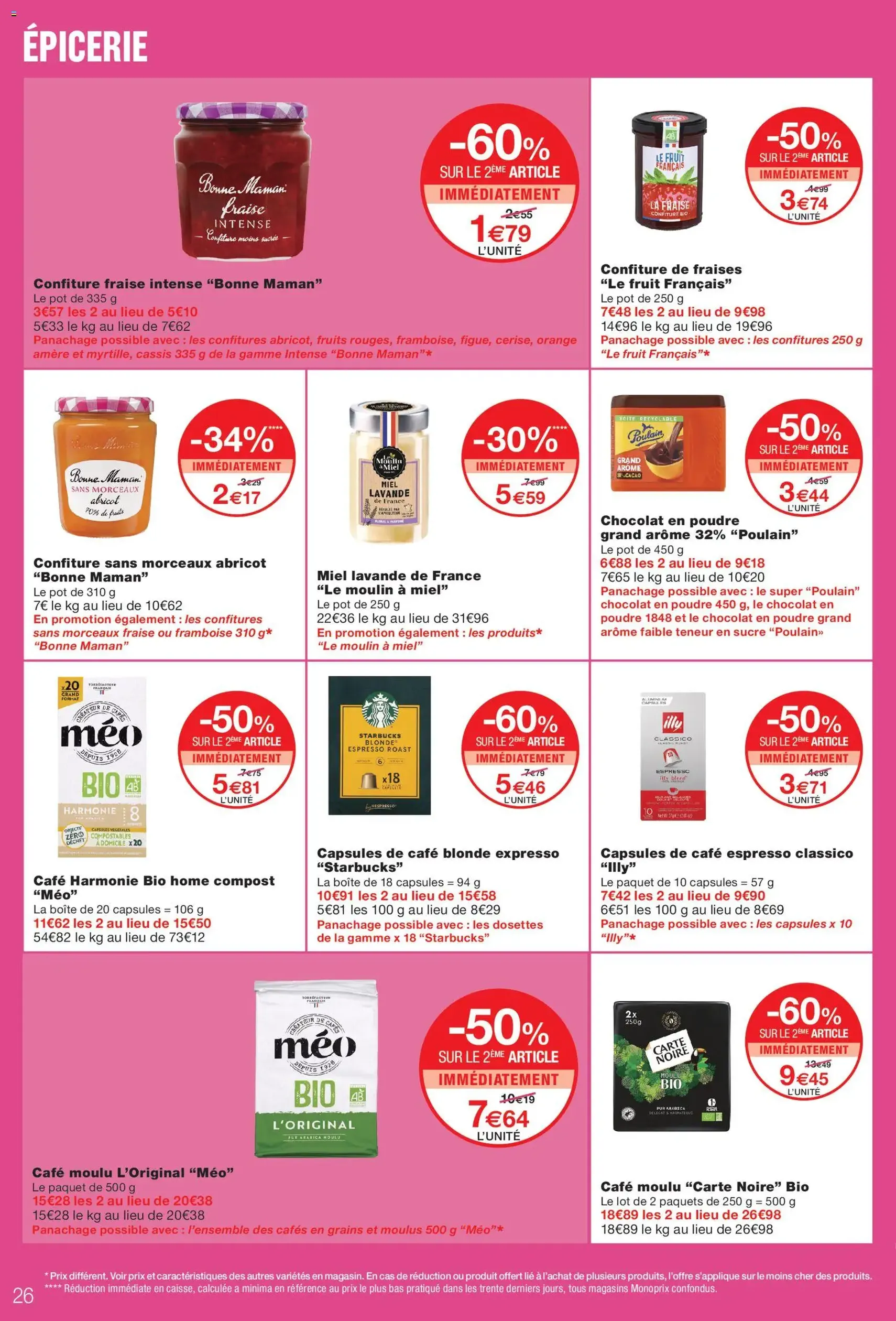 Monoprix catalogue - brochure valable à partir du 08/09/2026, page 26 sur 59