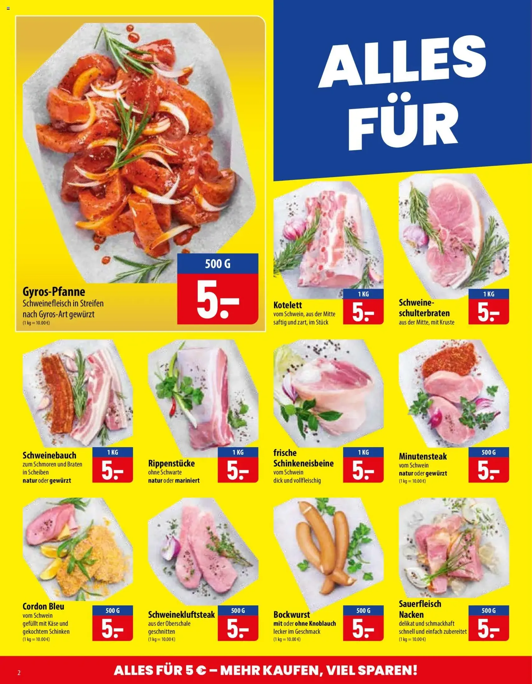 Famila Prospekt - Gültiger Prospekt ab 10.08.2026, Seite 2 von insgesamt 24