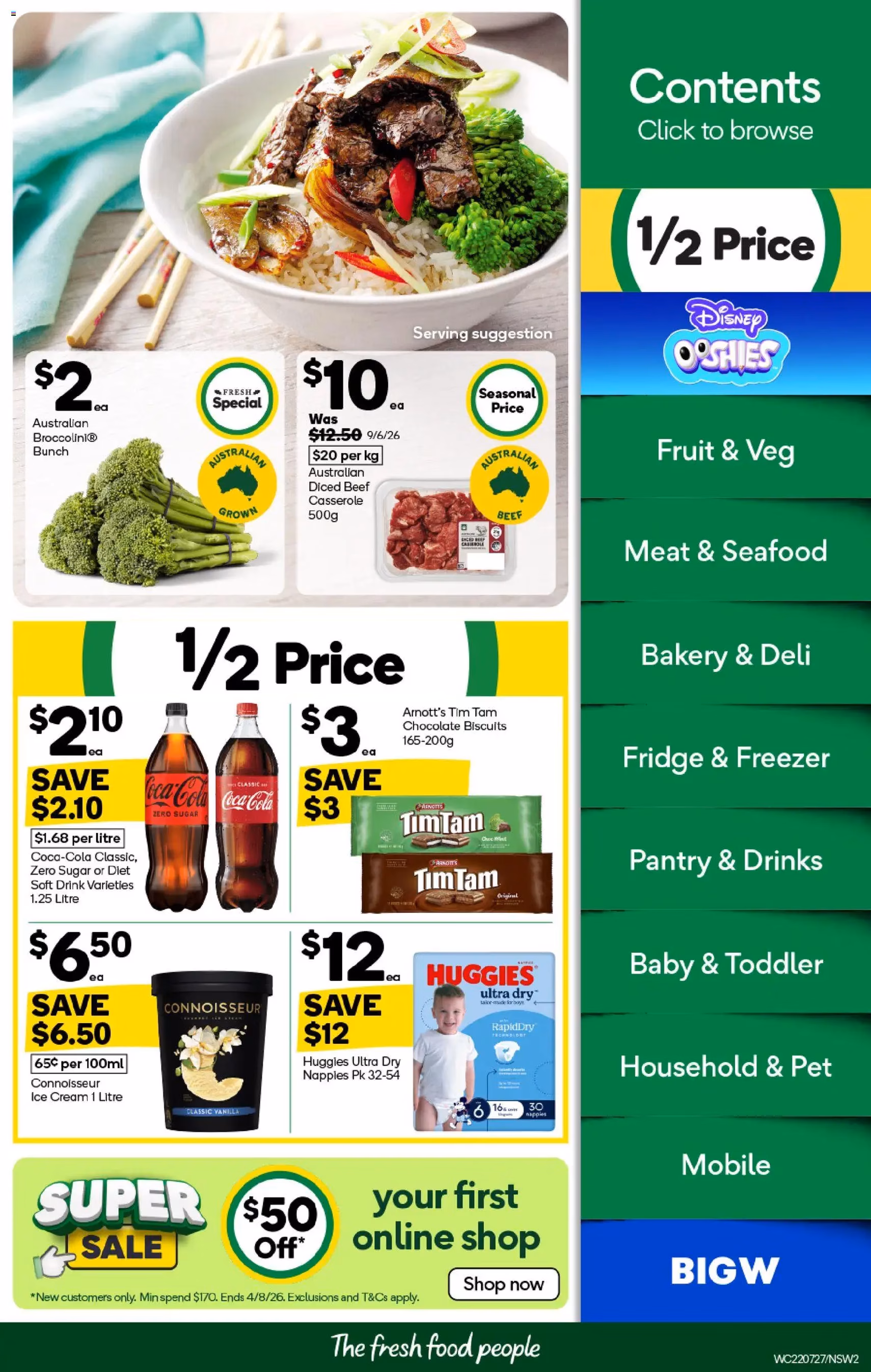 Woolworths catalogue - valid flyer from 22/07/2026, page 2 of 48