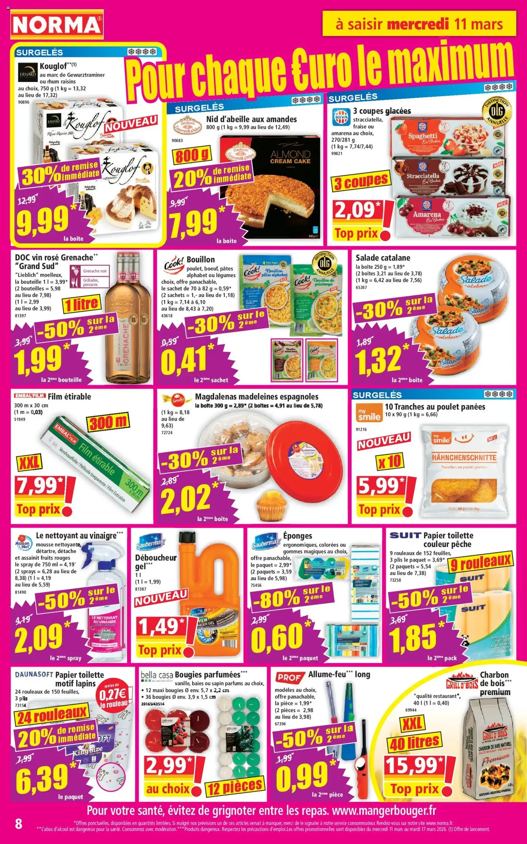 Norma catalogue - brochure valable à partir du 11/03/2026, page 8 sur 14