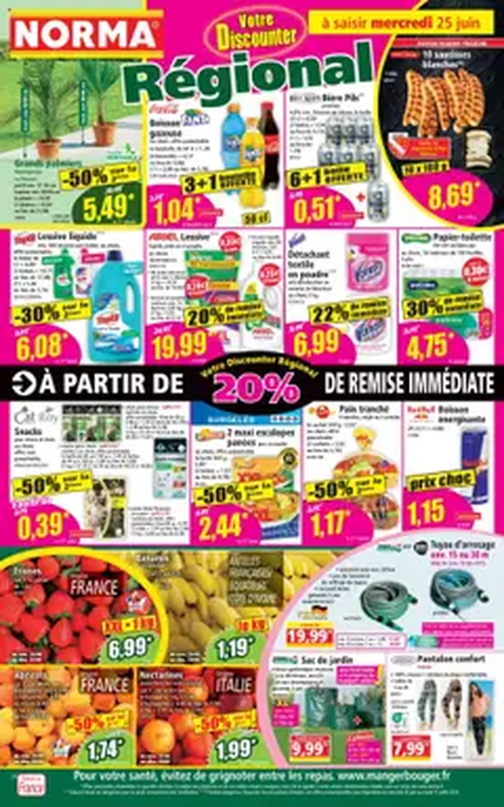 Norma catalogue - brochure valable à partir du 25/06/2025, page 1 sur 1