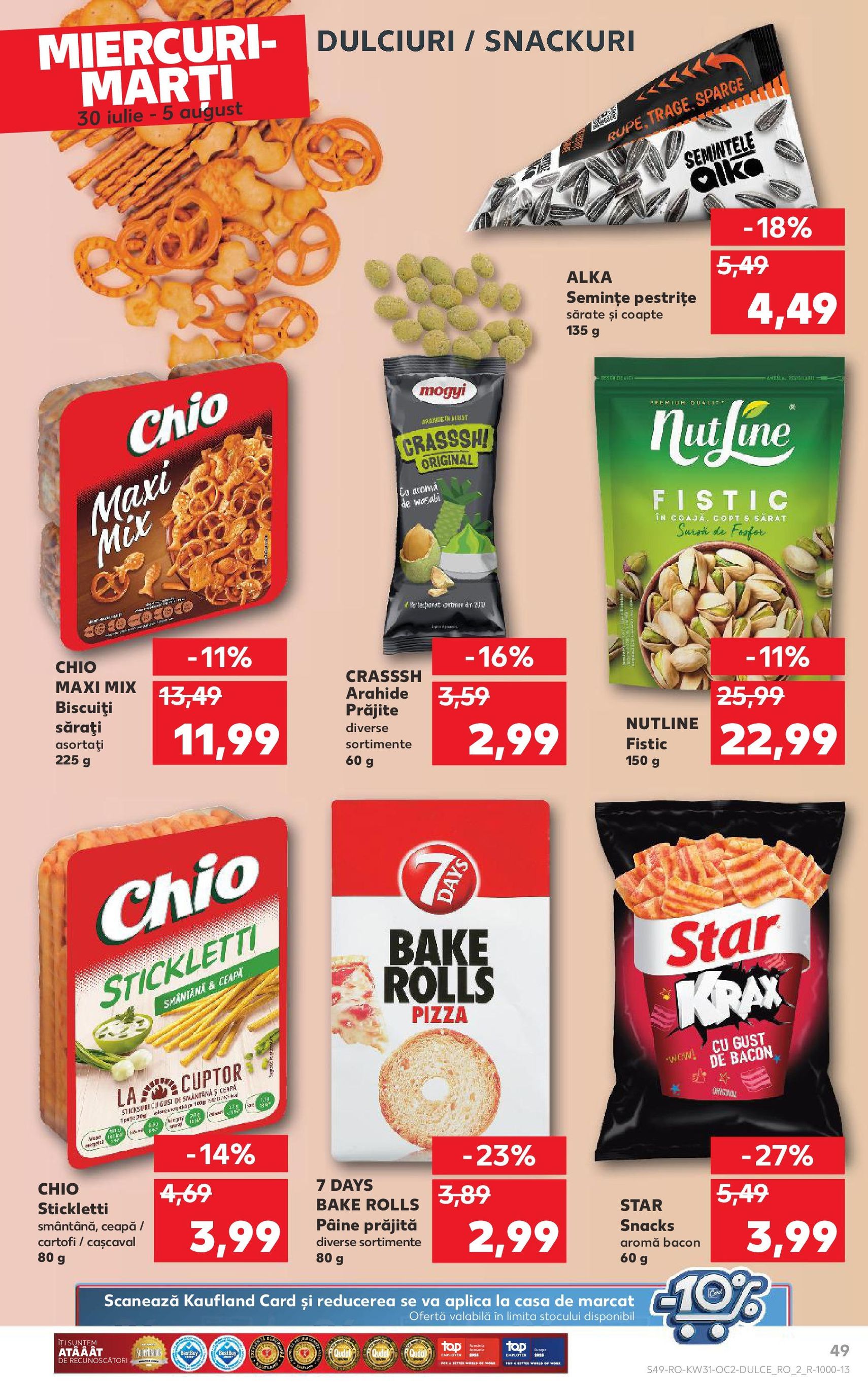 Catalog Kaufland - București - cataloage valabile începând cu 30.07.2025 pagina 49 din 68 Catalog Kaufland - București - cataloage valabile începând cu 30.07.2025 pagina 49 din 68