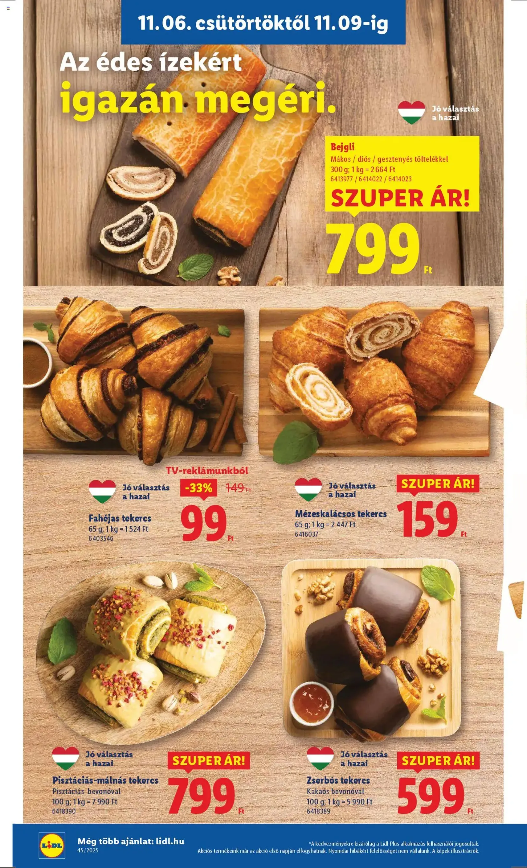 Lidl Akciós újság - 2025.11.06. érvényes szórólap 4 oldal 52 oldalból