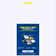 METRO catalogue - Prévisualisation du catalogue valable à partir du 01/01/2026
