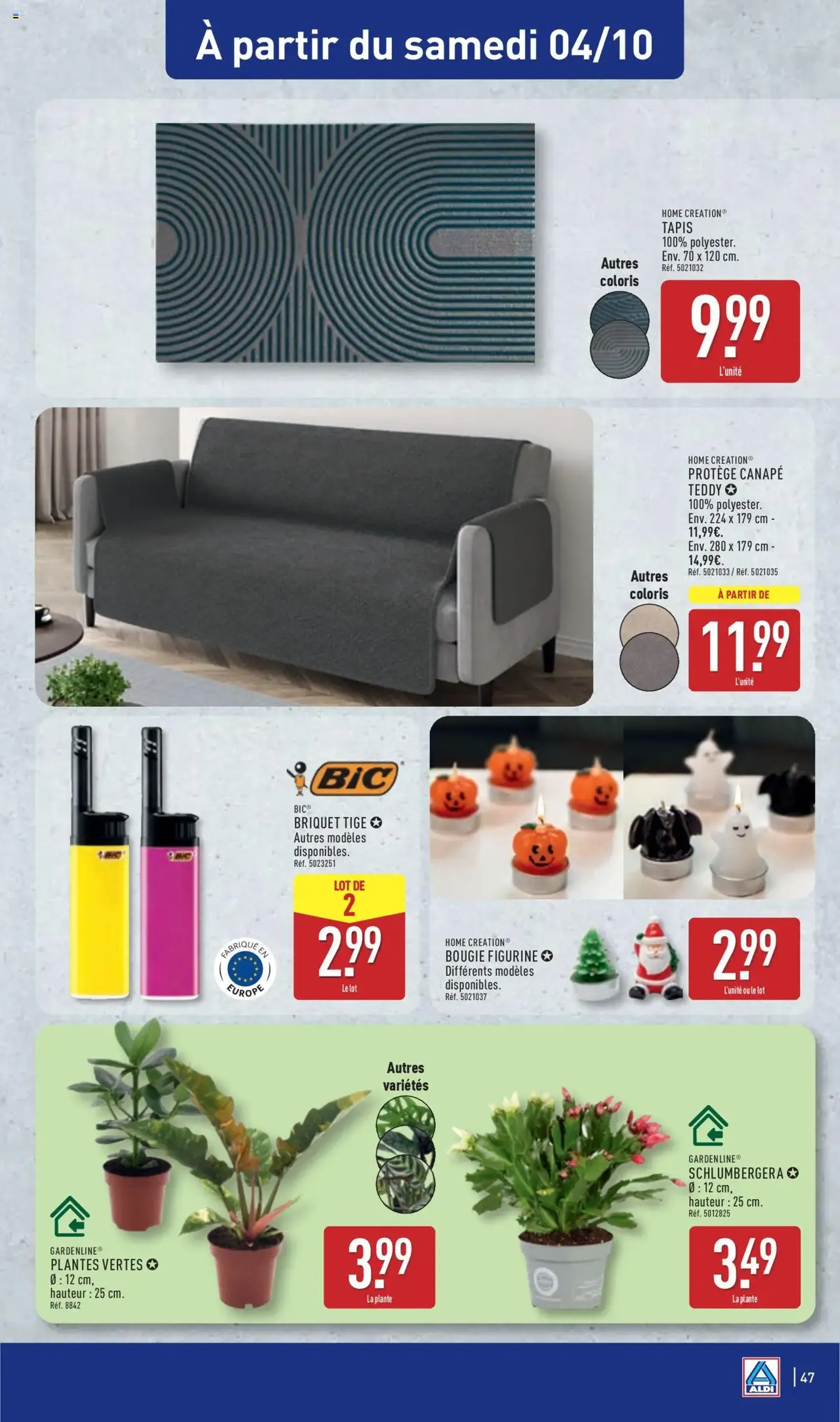 Aldi catalogue semaine 40 - brochure valable à partir du 30/09/2025, page 49 sur 51 Aldi catalogue semaine 40 - brochure valable à partir du 30/09/2025, page 49 sur 51