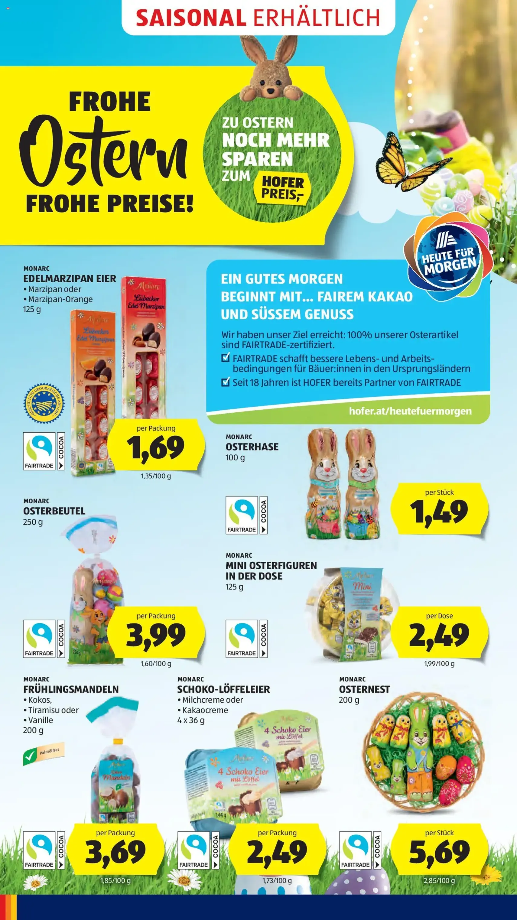 Hofer Flugblatt - Gültiger Prospekt ab 23.03.2026, Seite 18 von insgesamt 49