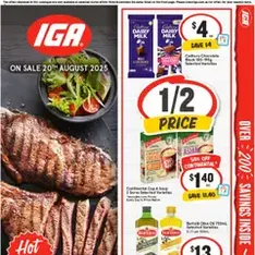 IGA Catalogue VIC - Flyer preview valid from 20/08/2025