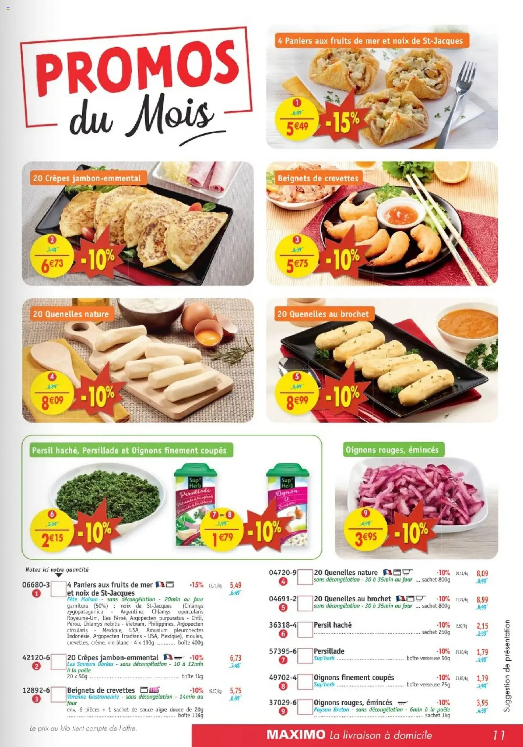 Maximo catalogue - brochure valable à partir du 27/03/2026, page 11 sur 64