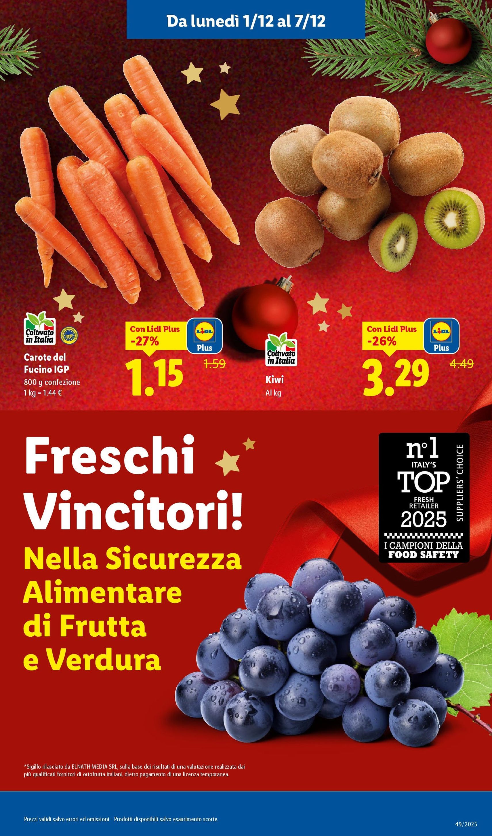Volantino Lidl - volantino valido dal 01/12/2025 pagina 3 di 60