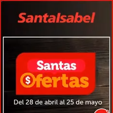 Vista previa del folleto Santa Isabel Ofertas válido desde 11.05.2026