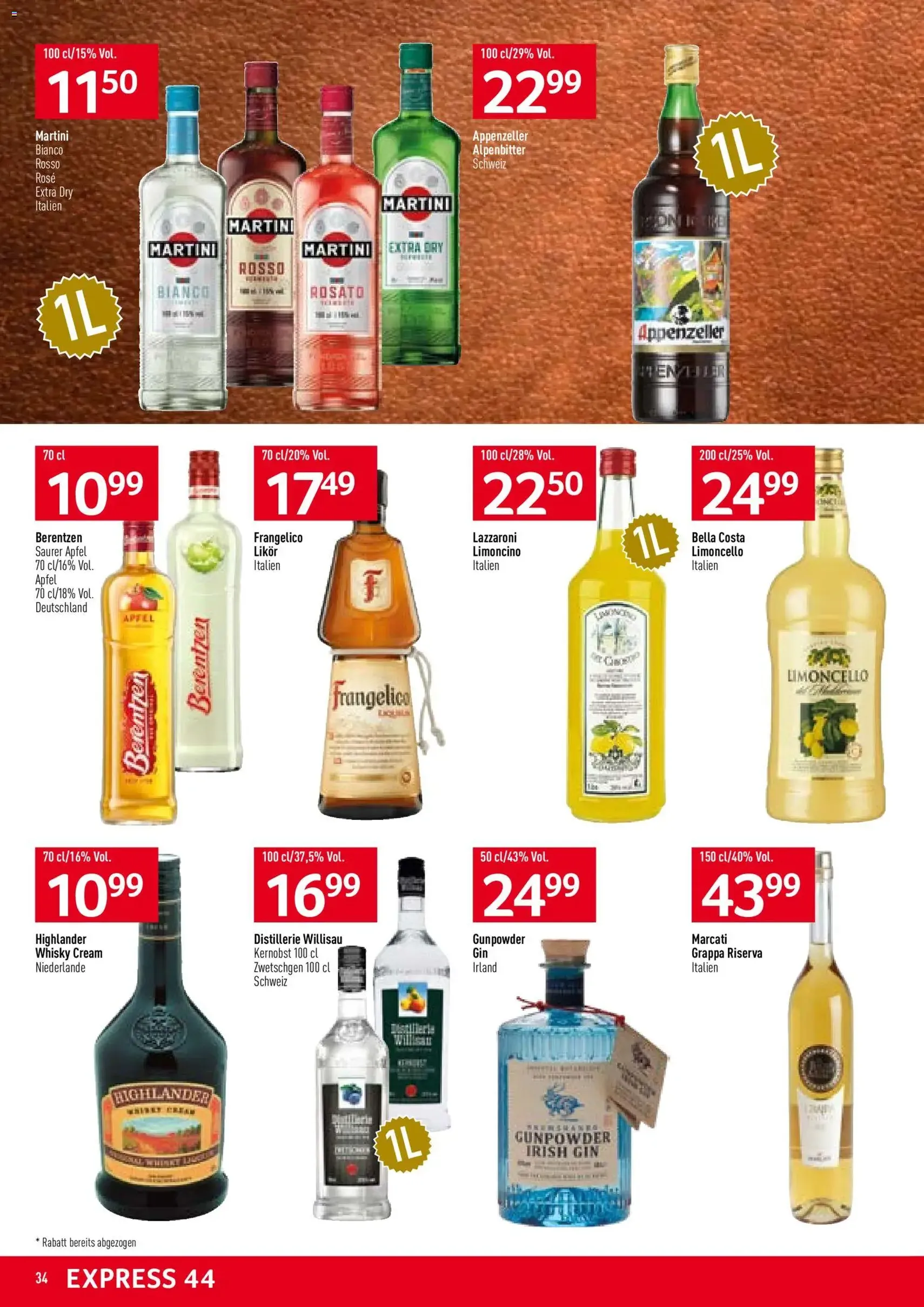 Prodega Aktionen - Gültiger Prospekt ab 27.10.2025, Seite 34 von insgesamt 44 Prodega Aktionen - Gültiger Prospekt ab 27.10.2025, Seite 34 von insgesamt 44