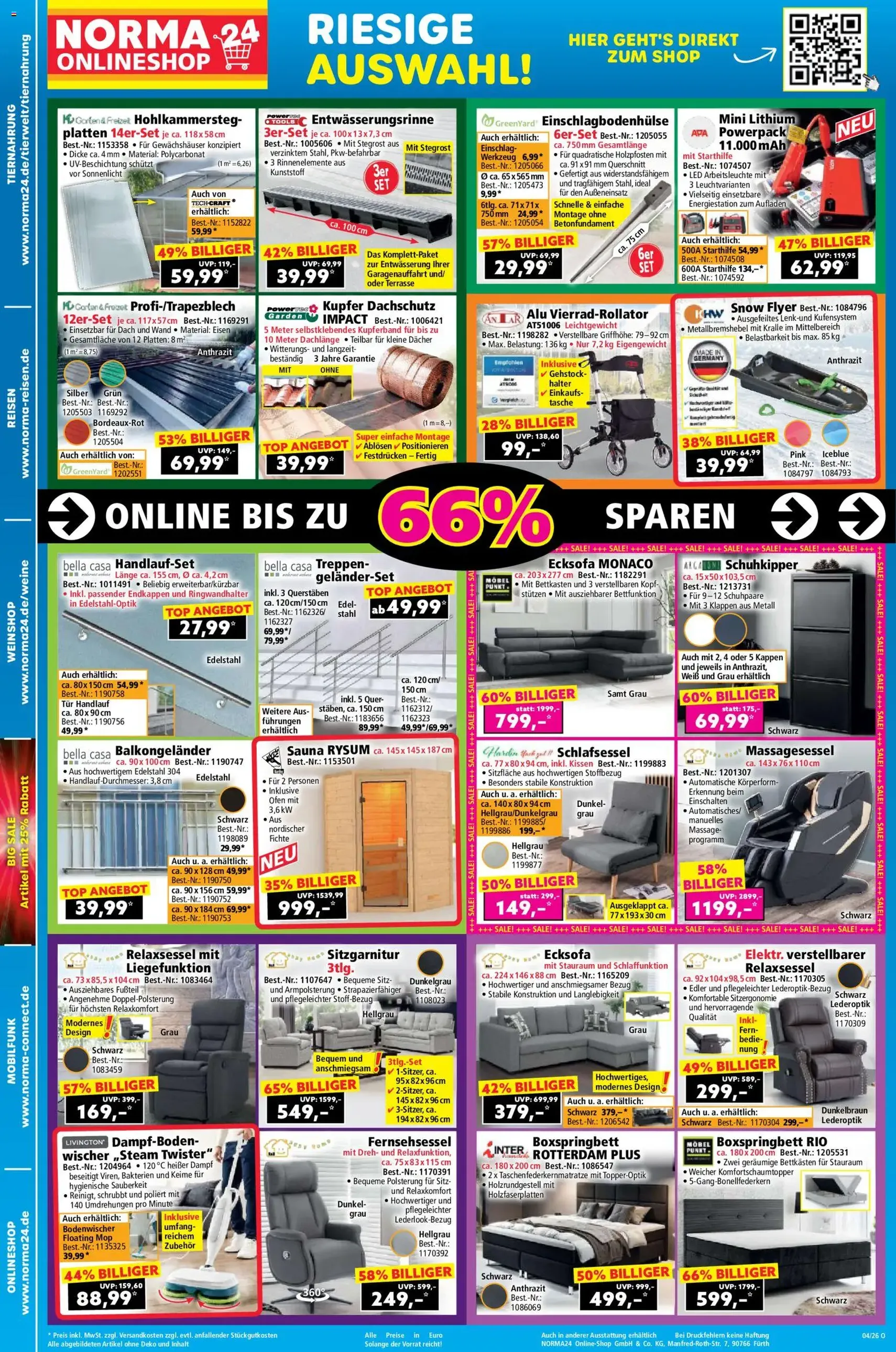 Norma Prospekt - Gültiger Prospekt ab 26.01.2026, Seite 20 von insgesamt 20