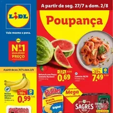 Lidl folheto - pré-visualização do folheto, válido a partir de 27/07/2026