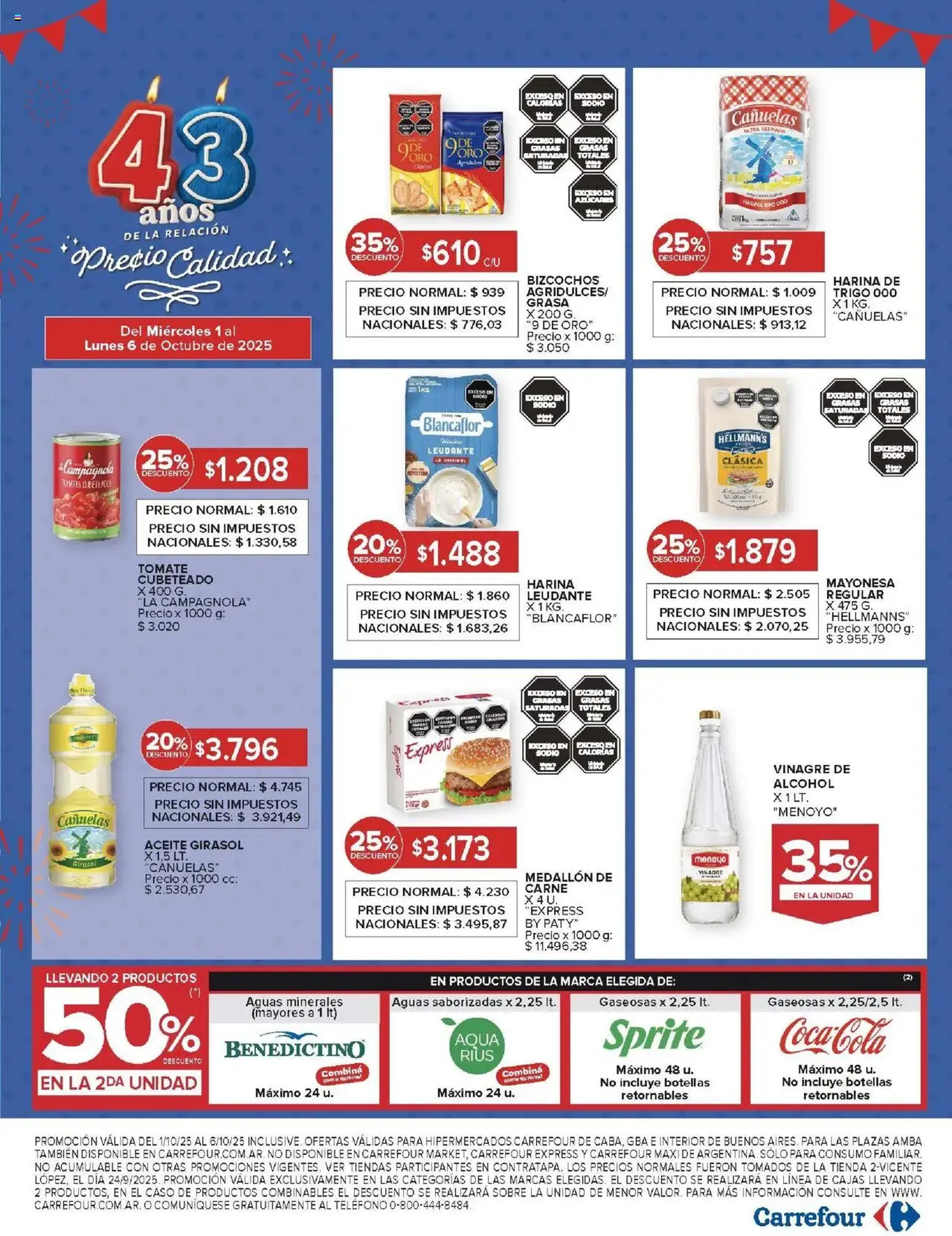 Carrefour ofertas - folleto válido desde 01/10/2025 página 13 de 59 Carrefour ofertas - folleto válido desde 01/10/2025 página 13 de 59