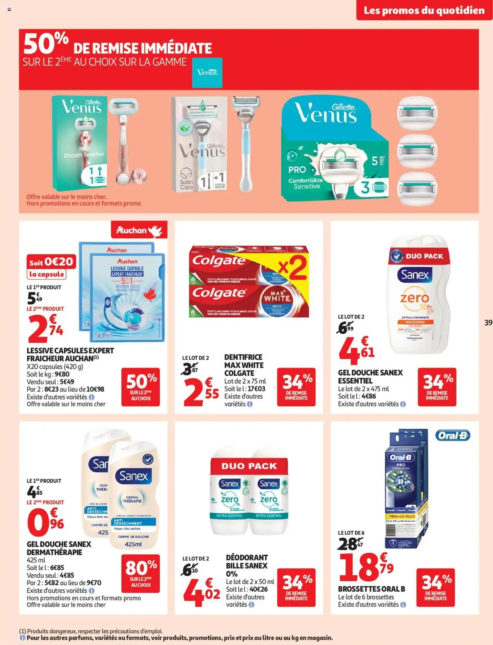 Auchan prospectus - brochure valable à partir du 07/10/2025, page 39 sur 66