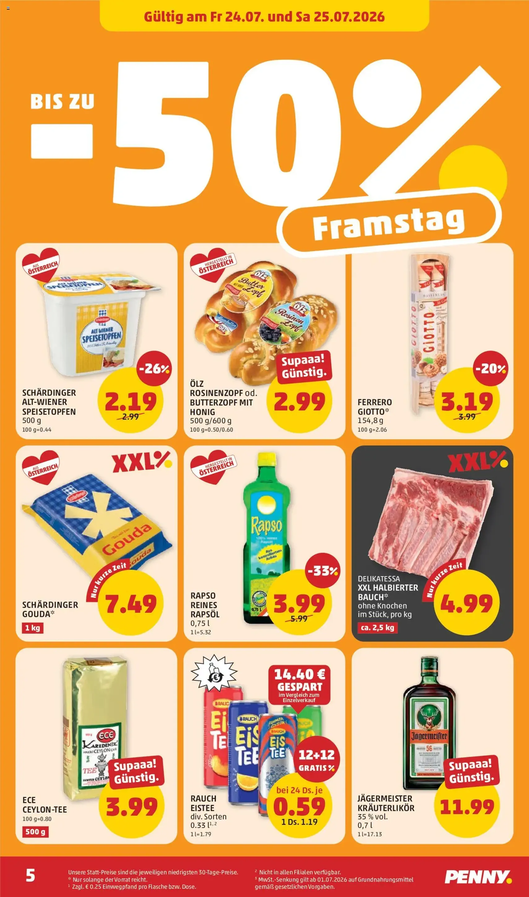 Penny Markt Flugblatt - Gültiger Prospekt ab 23.07.2026, Seite 5 von insgesamt 28