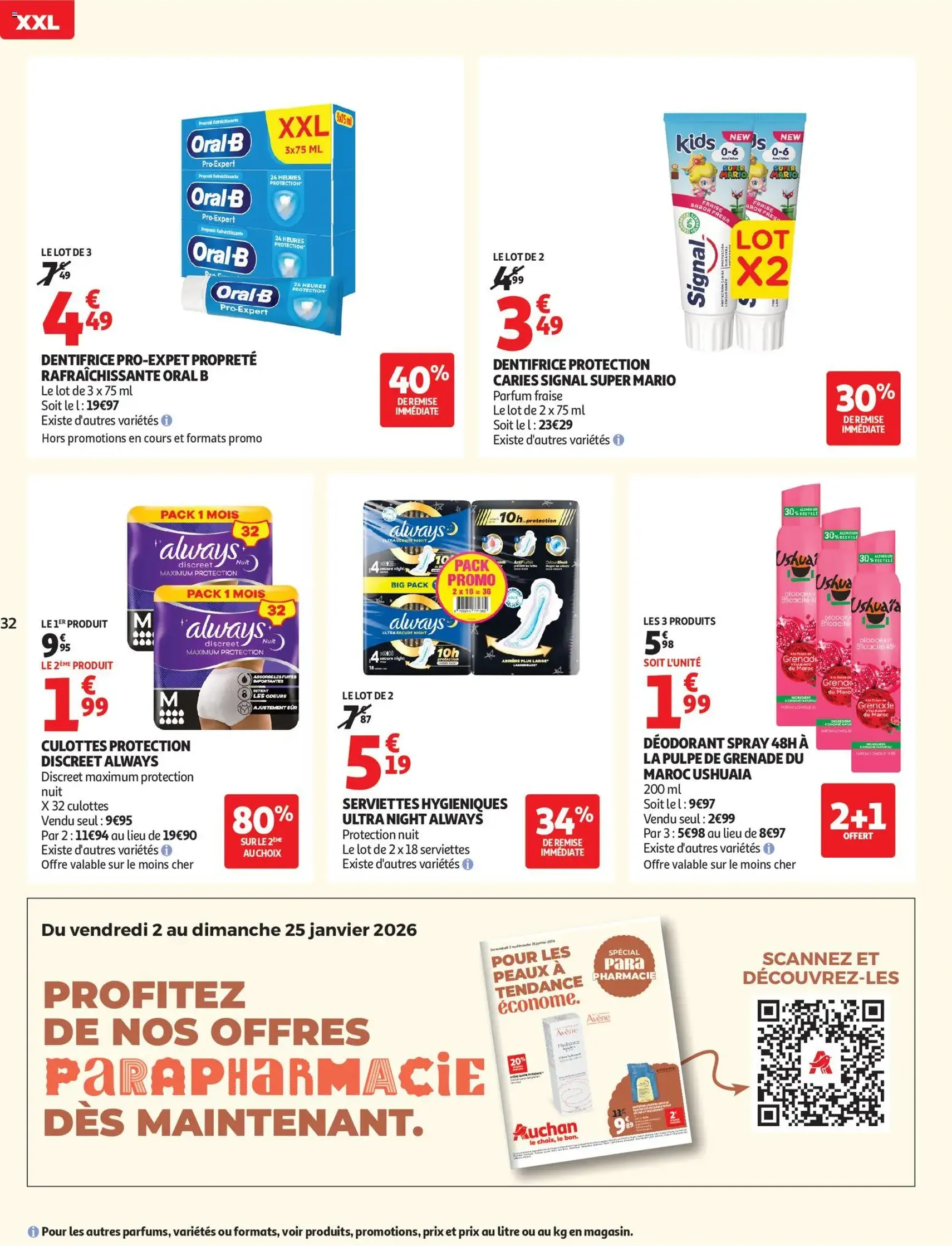 Auchan folder / publicité - geldige folder vanaf 02/01/2026 pagina 32 van 54