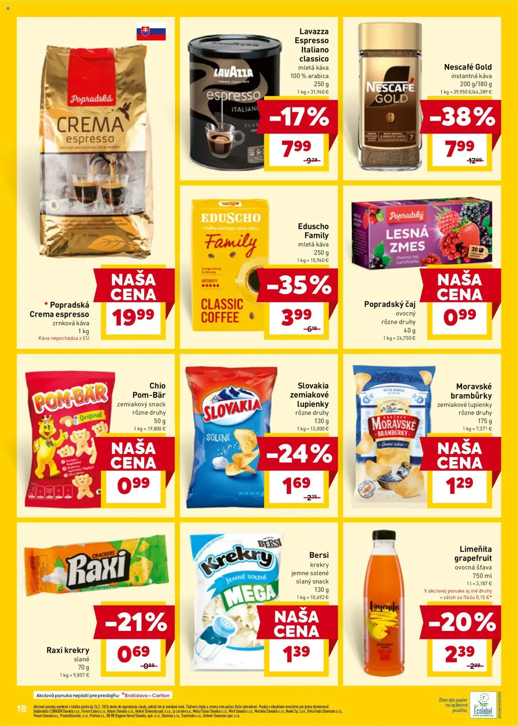 Billa leták - platný leták od 18.02.2026 strana 18 z 24