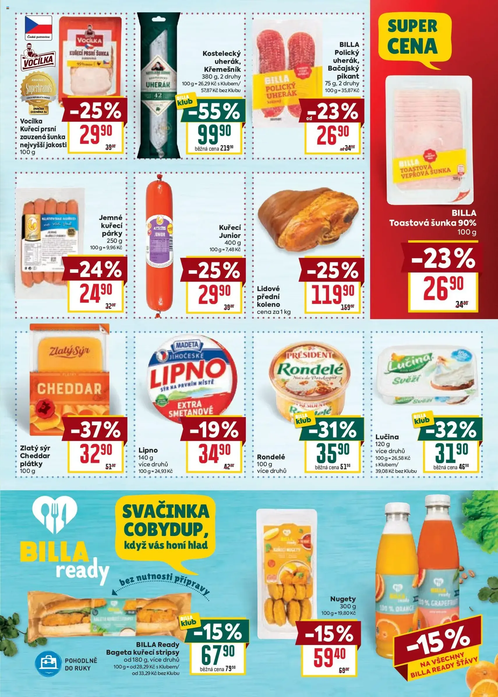 Billa Velký leták - platný leták od 22.07.2026 strana 15 z 38