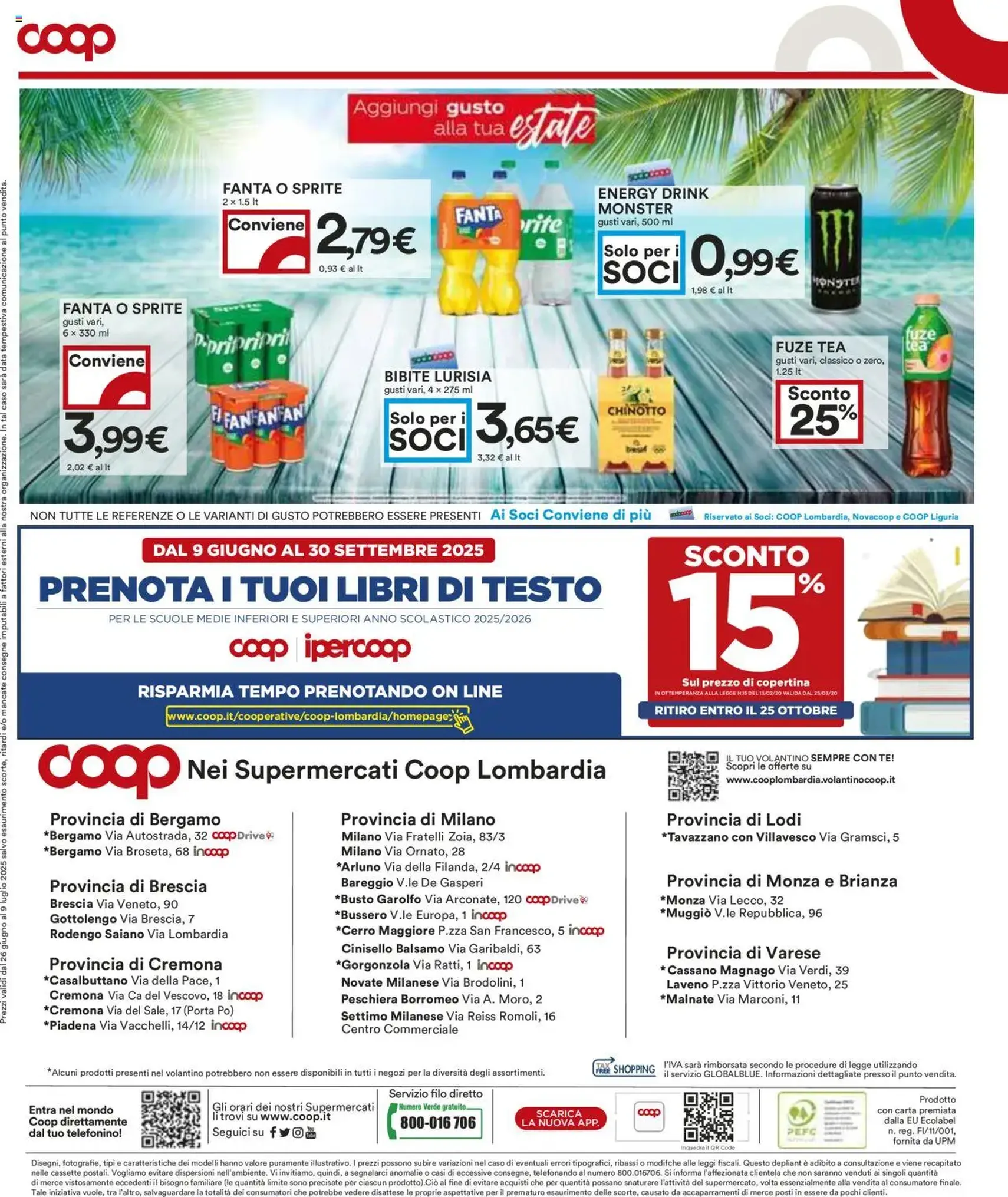 Volantino COOP - volantino valido dal 26/06/2025 pagina 17 di 17 Volantino COOP - volantino valido dal 26/06/2025 pagina 17 di 17