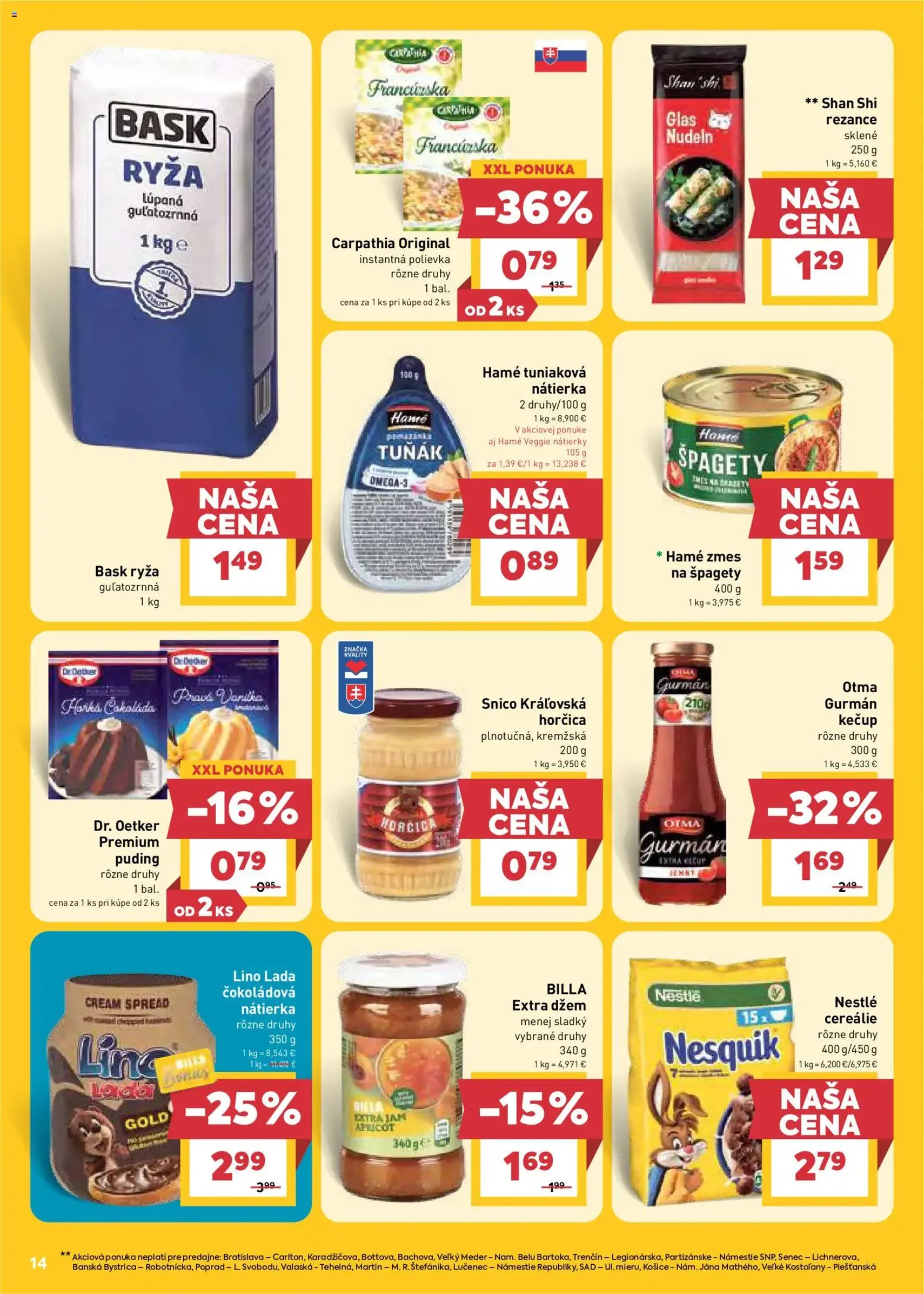 Billa leták - platný leták od 15.04.2026 strana 14 z 24