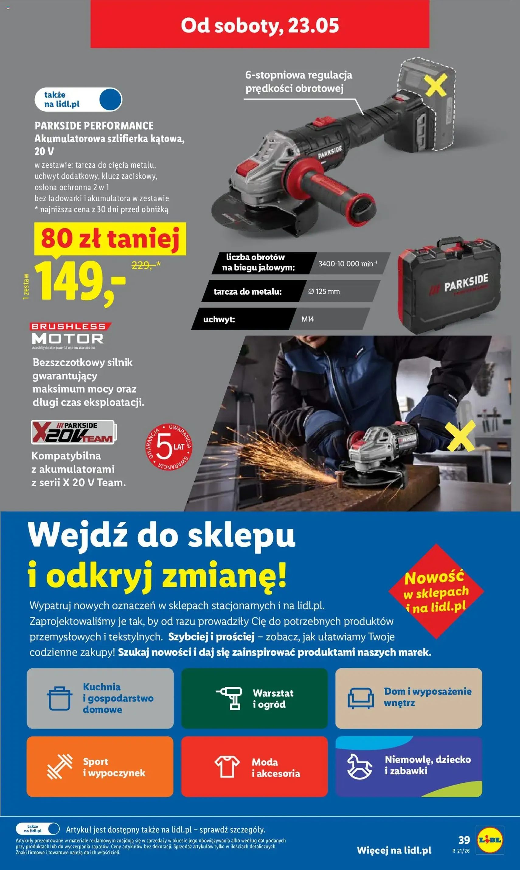 Lidl gazetka - ważny gazetka od 21.05.2026 strona 39 z 93