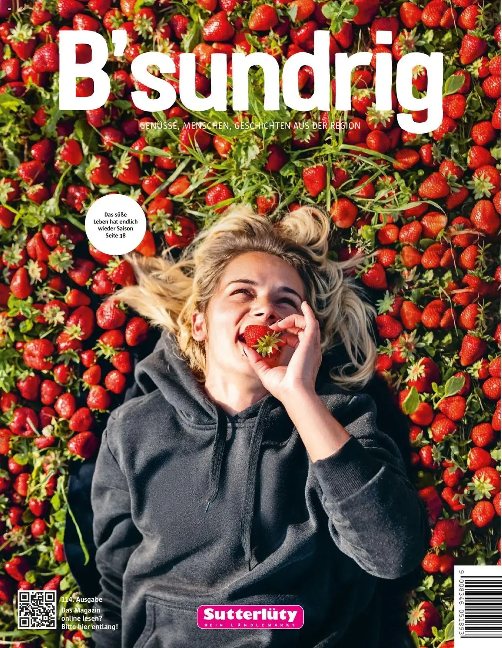 Sutterlüty B’sundrig Magazine - Gültiger Prospekt ab 18.06.2025, Seite 1 von insgesamt 116 Sutterlüty B’sundrig Magazine - Gültiger Prospekt ab 18.06.2025, Seite 1 von insgesamt 116