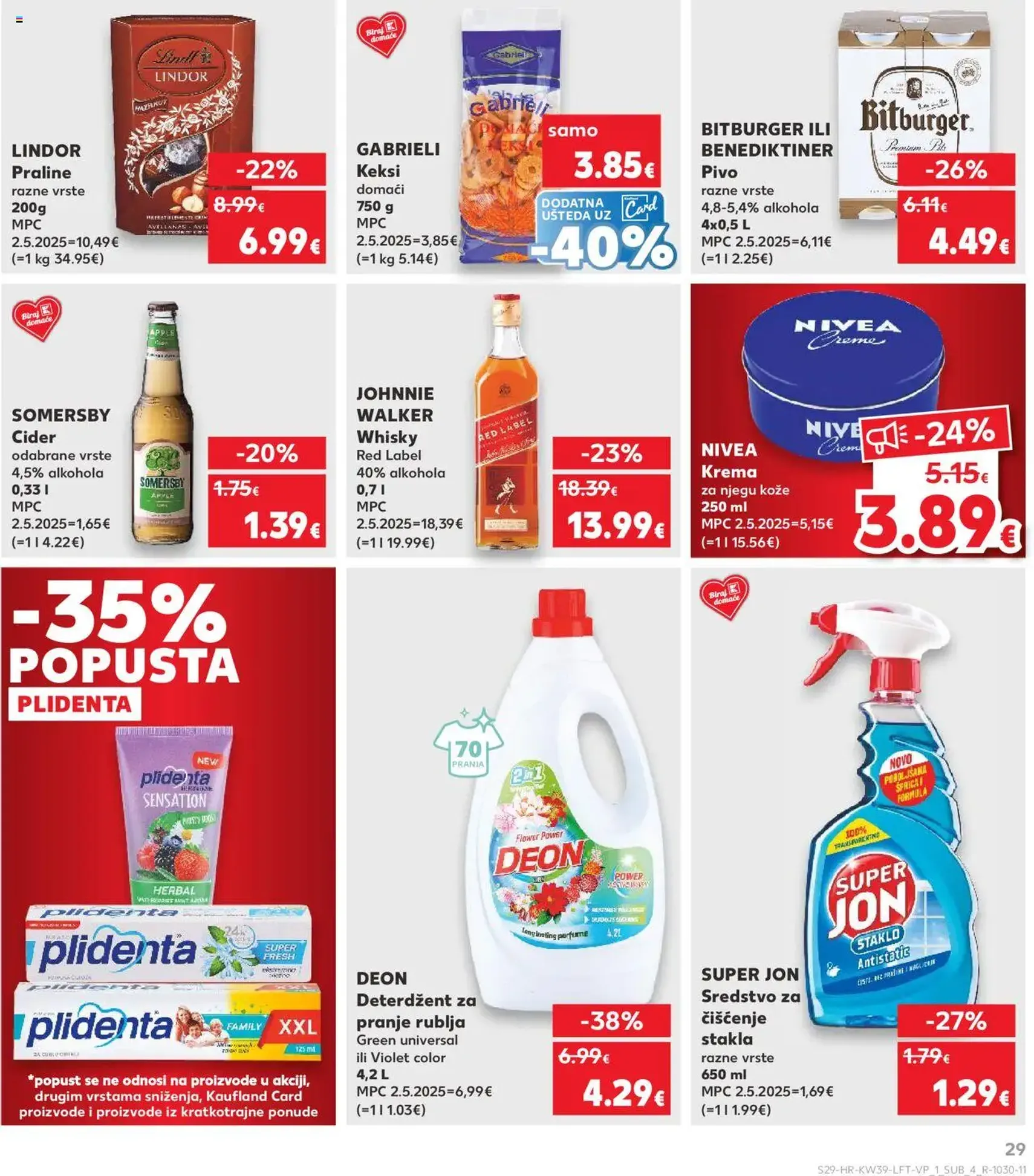 Kaufland HR - Osijek - 2025.09.24. érvényes szórólap 29 oldal 32 oldalból