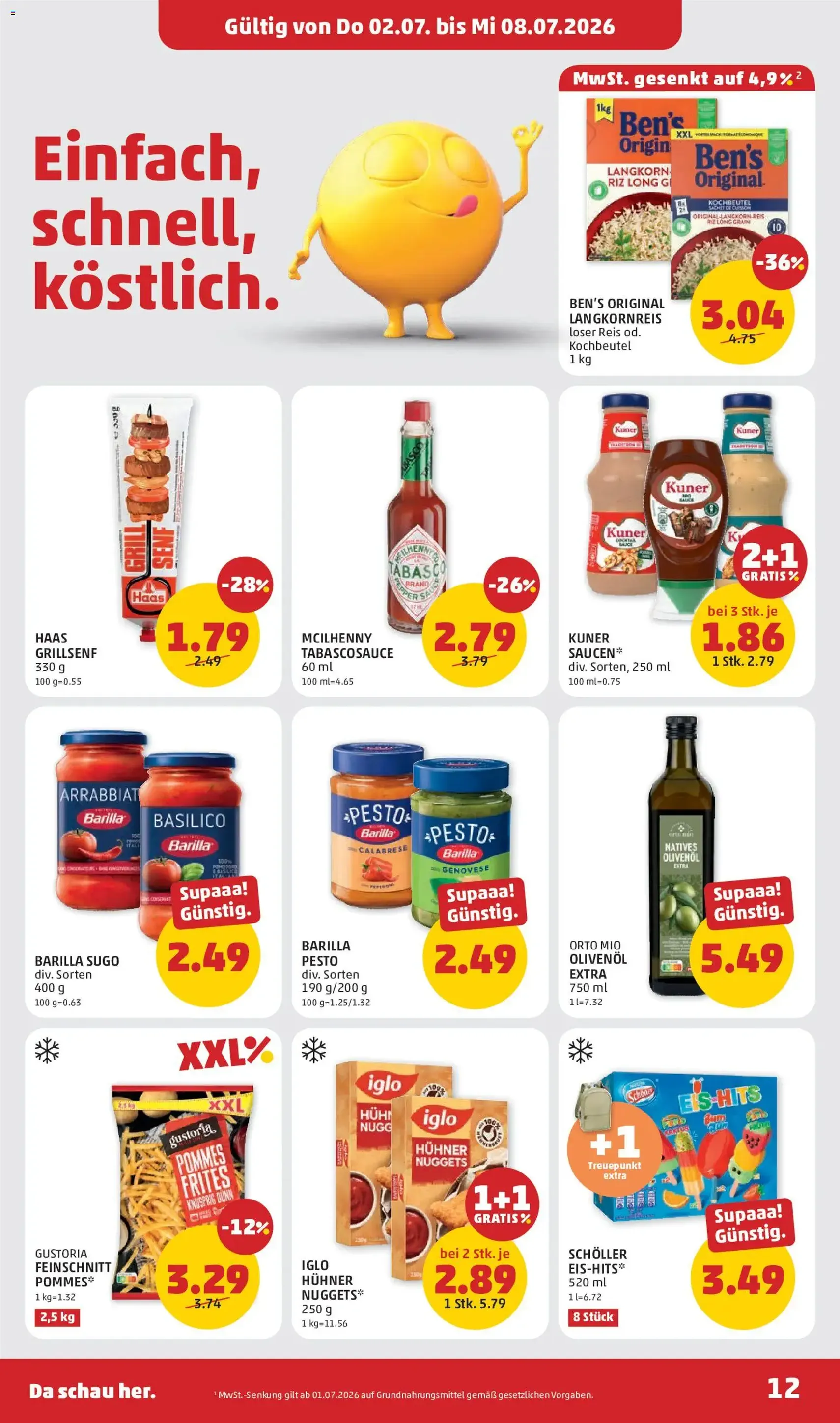 Penny Markt Flugblatt - Gültiger Prospekt ab 02.07.2026, Seite 12 von insgesamt 28