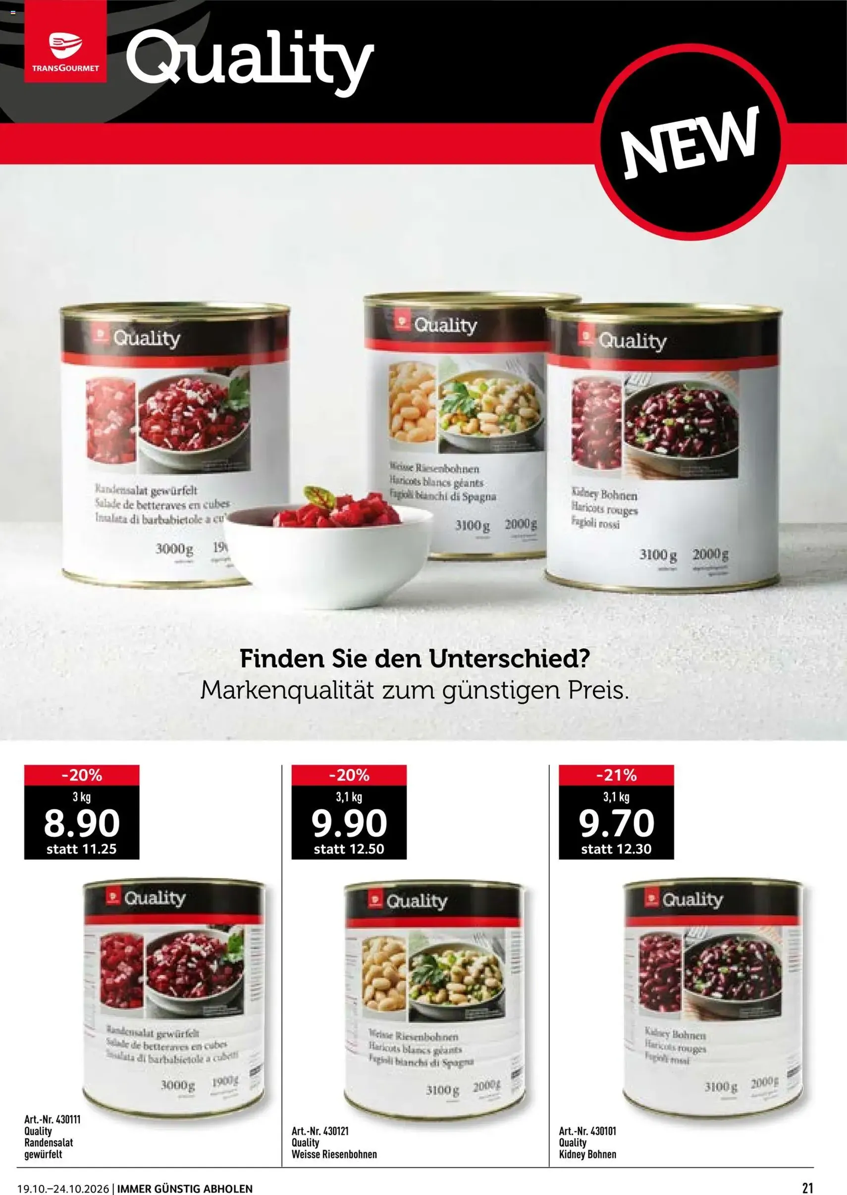 Prodega aktionen - Gültiger Prospekt ab 19.10.2026, Seite 21 von insgesamt 36