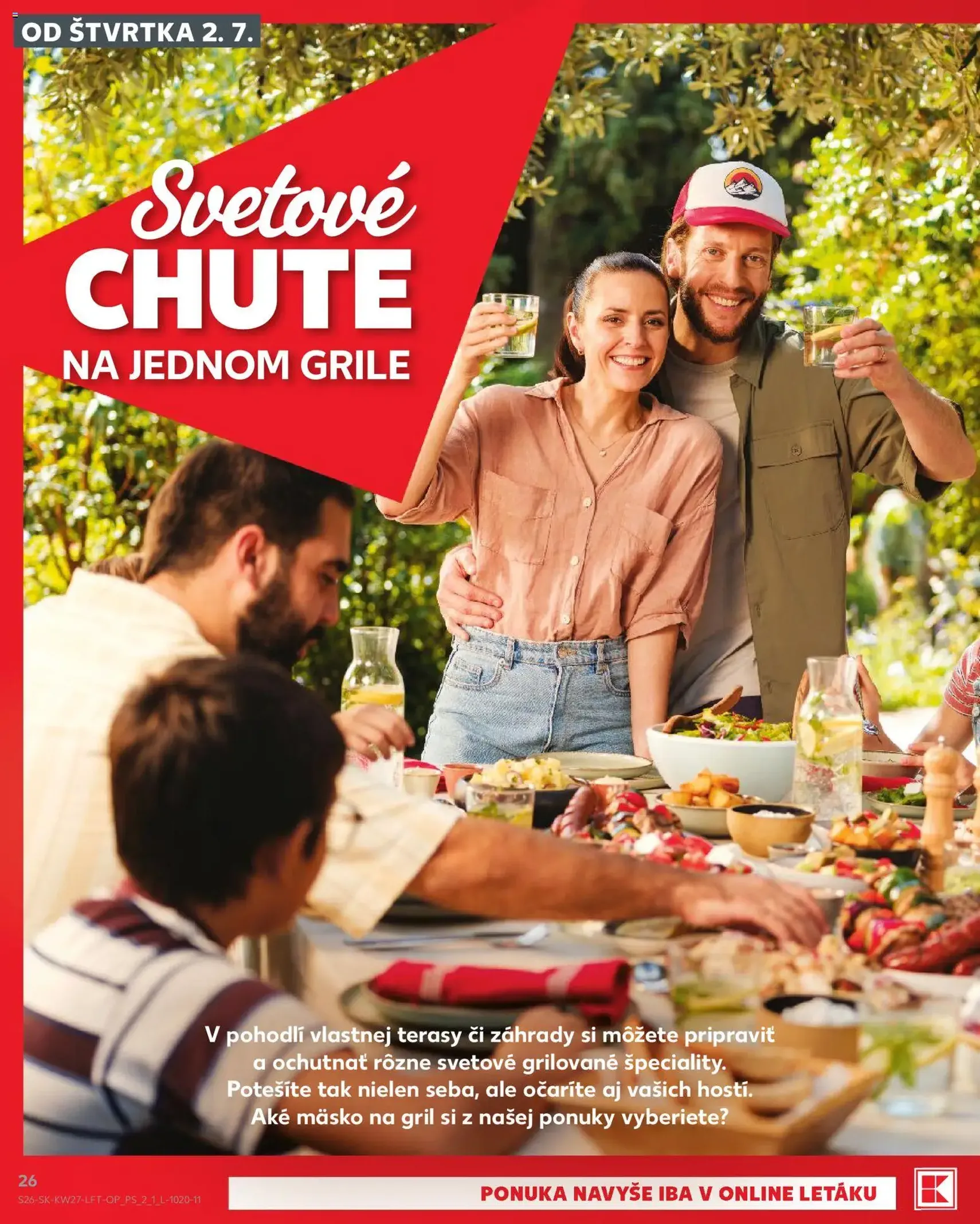 Kaufland leták - platný leták od 02.07.2026 strana 26 z 80