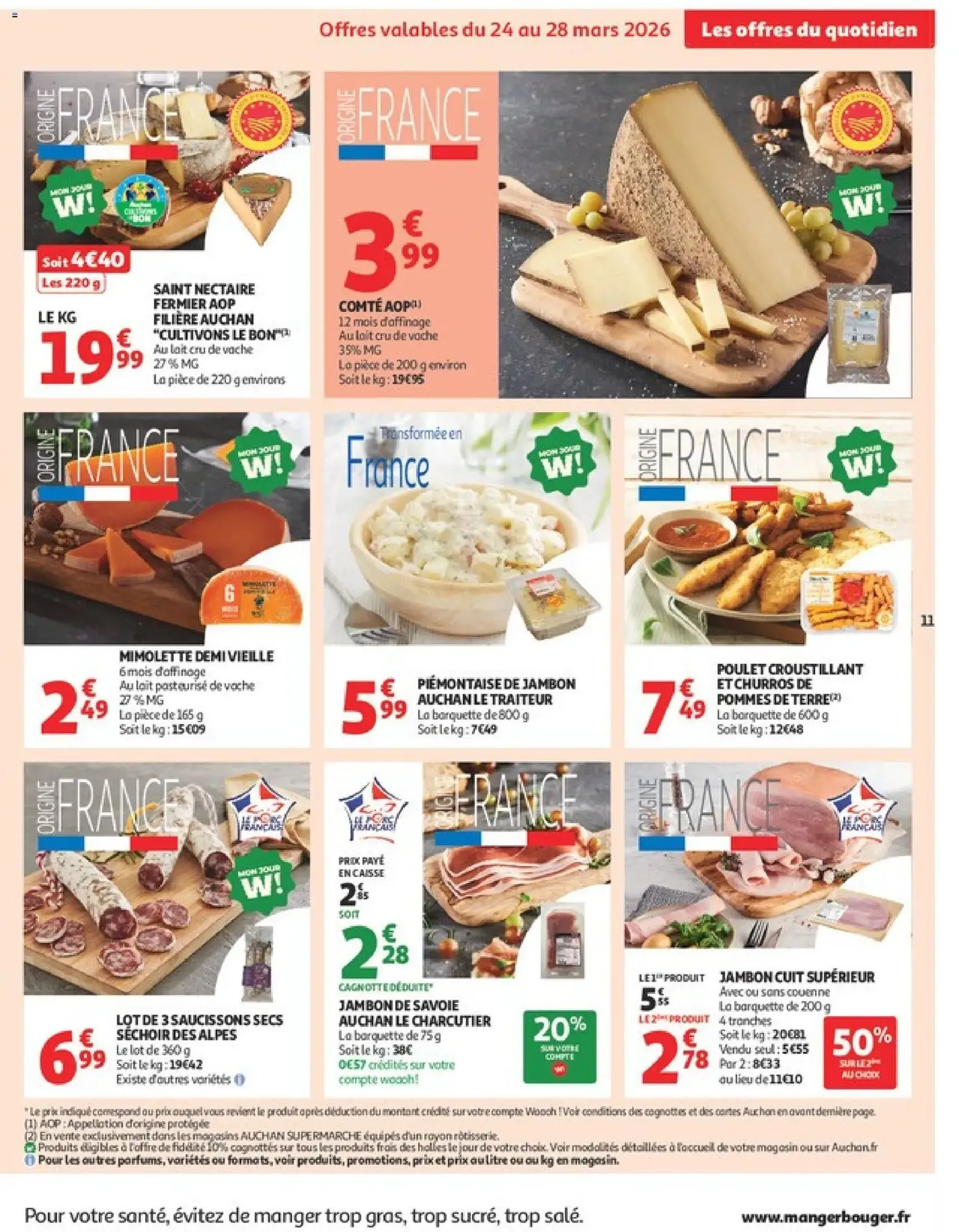 Auchan prospectus - brochure valable à partir du 24/03/2026, page 11 sur 36