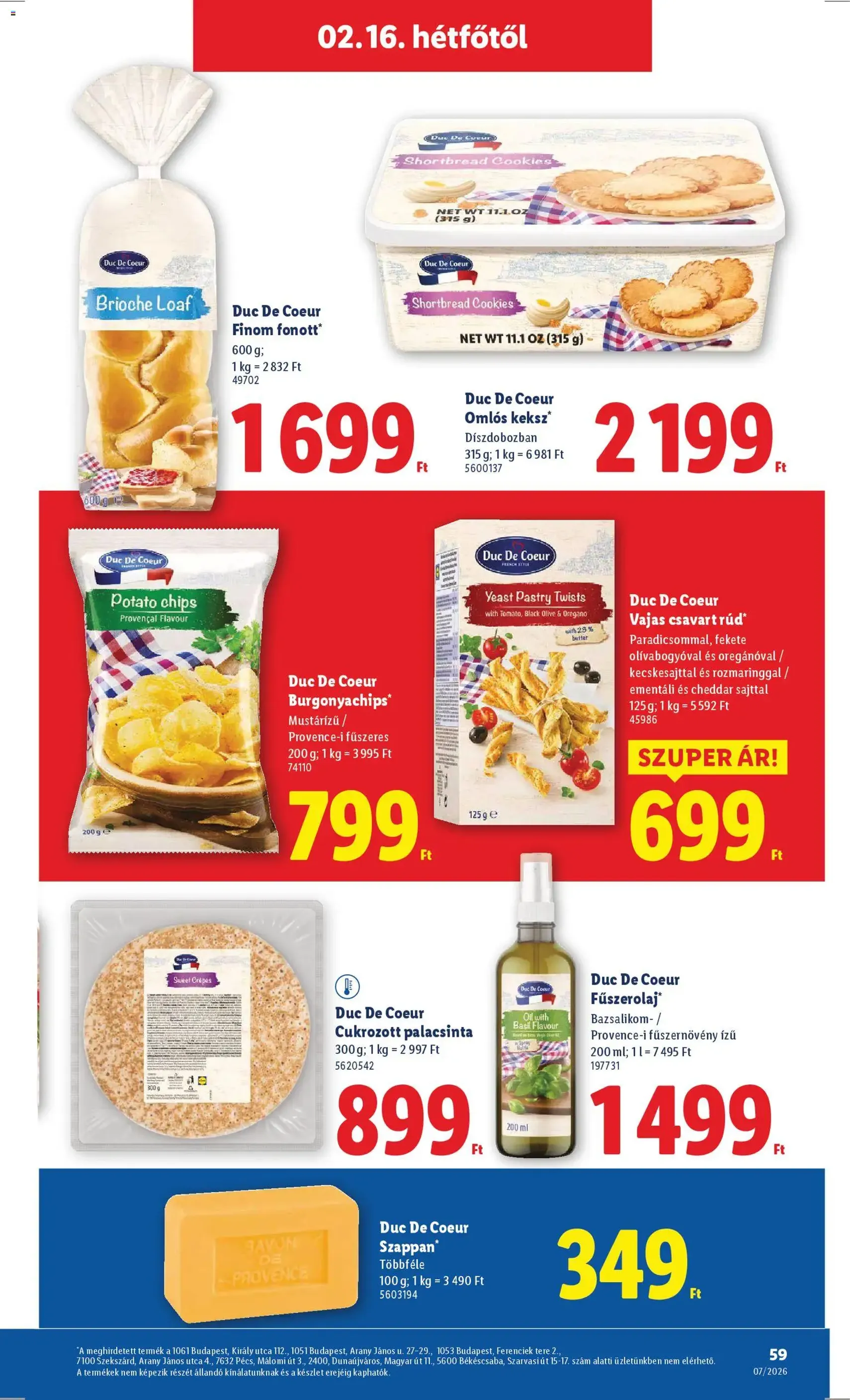 Lidl Akciós újság - 2026.02.12. érvényes szórólap 59 oldal 62 oldalból