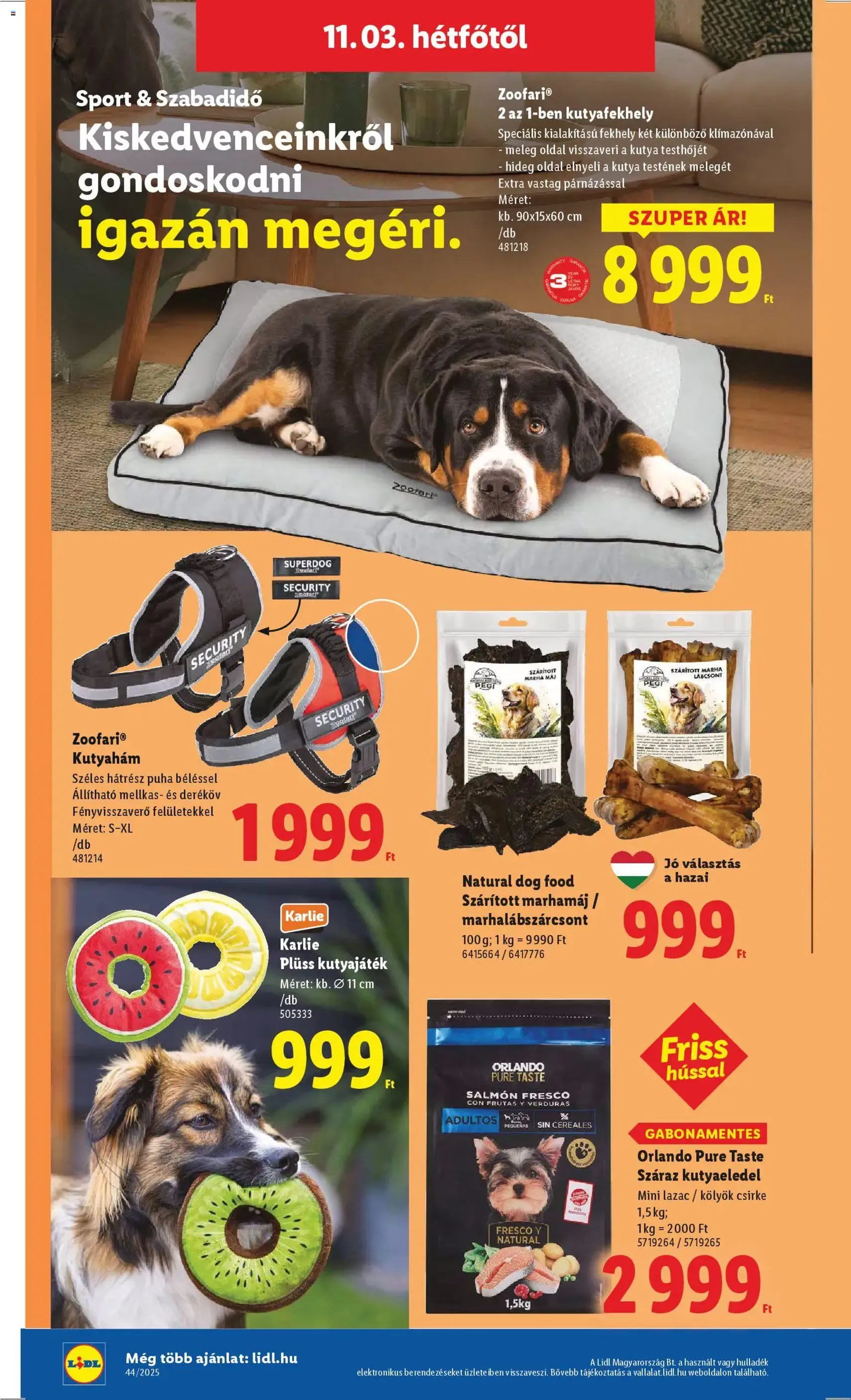 Lidl Akciós újság - 2025.10.30. érvényes szórólap 40 oldal 66 oldalból Lidl Akciós újság - 2025.10.30. érvényes szórólap 40 oldal 66 oldalból