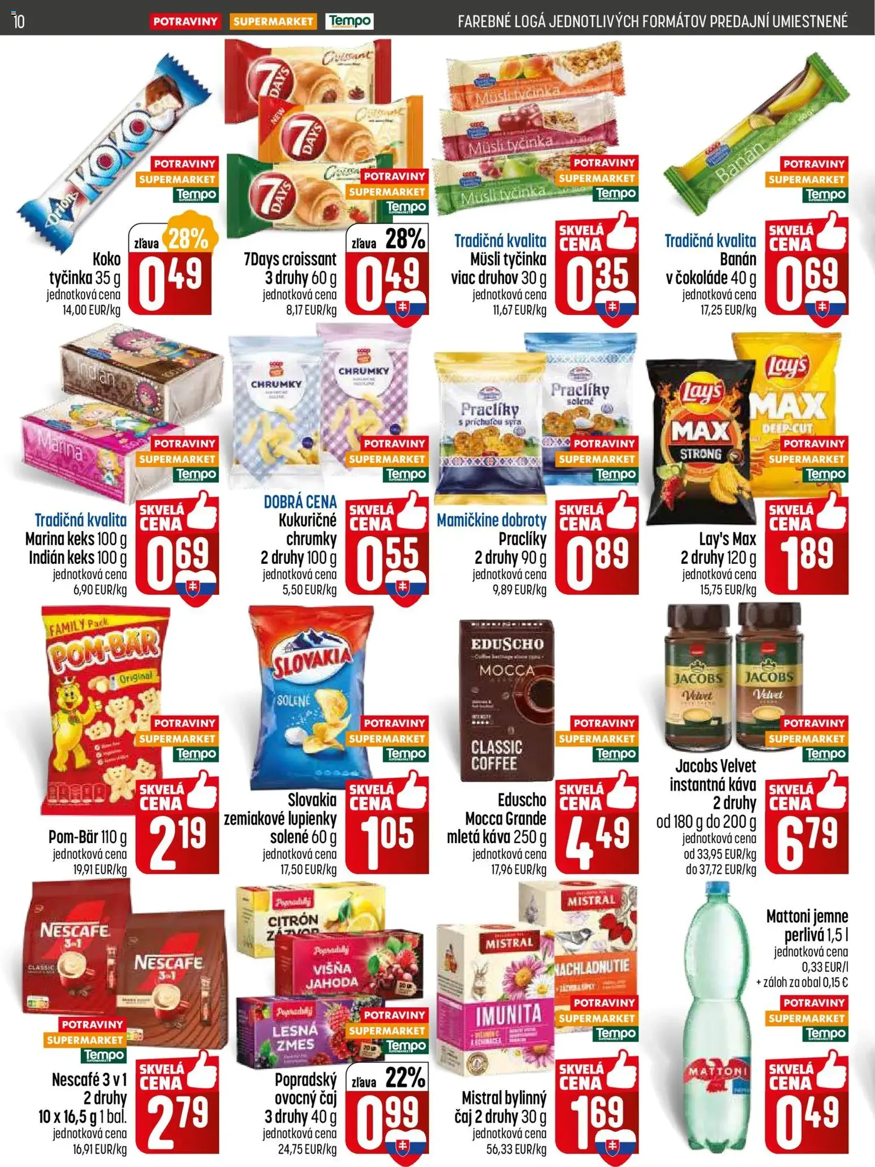 COOP Jednota leták - platný leták od 22.01.2026 strana 10 z 28